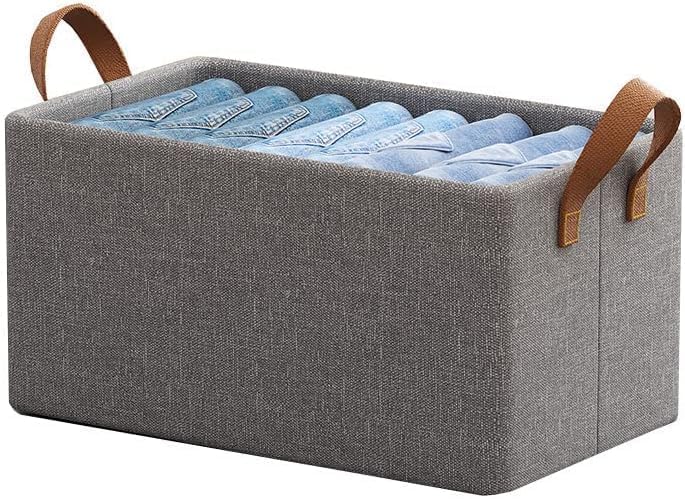 Parvy Storage Bag Steel Frame Support Closet Storage Bin Household Wardrobe Storage Box Drawer Large Capacity Folding Clothes Je
