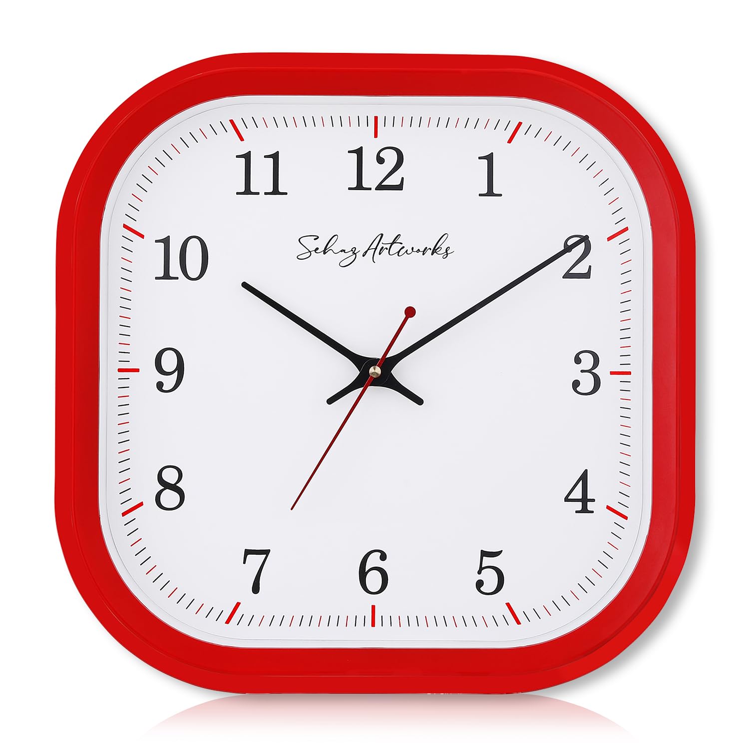 Sehaz Artworks Wall Clock For Living Room Stylish Latest | Wall Clock For Hall | Wall Watch For Living Room | Clock For Home Sty