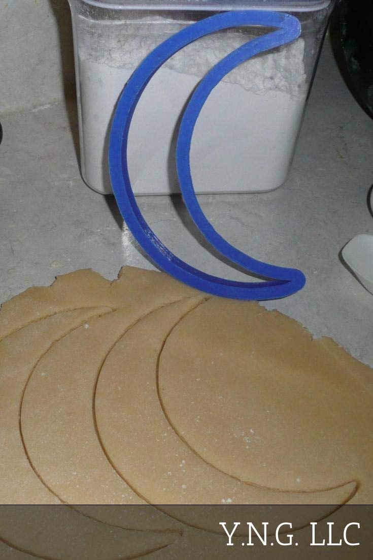 Moon Astronomy Special Occasion Cookie Cutter Made In Usa Pr250 (Large Size: 4 3/4'' X 6'' X 1/2'')