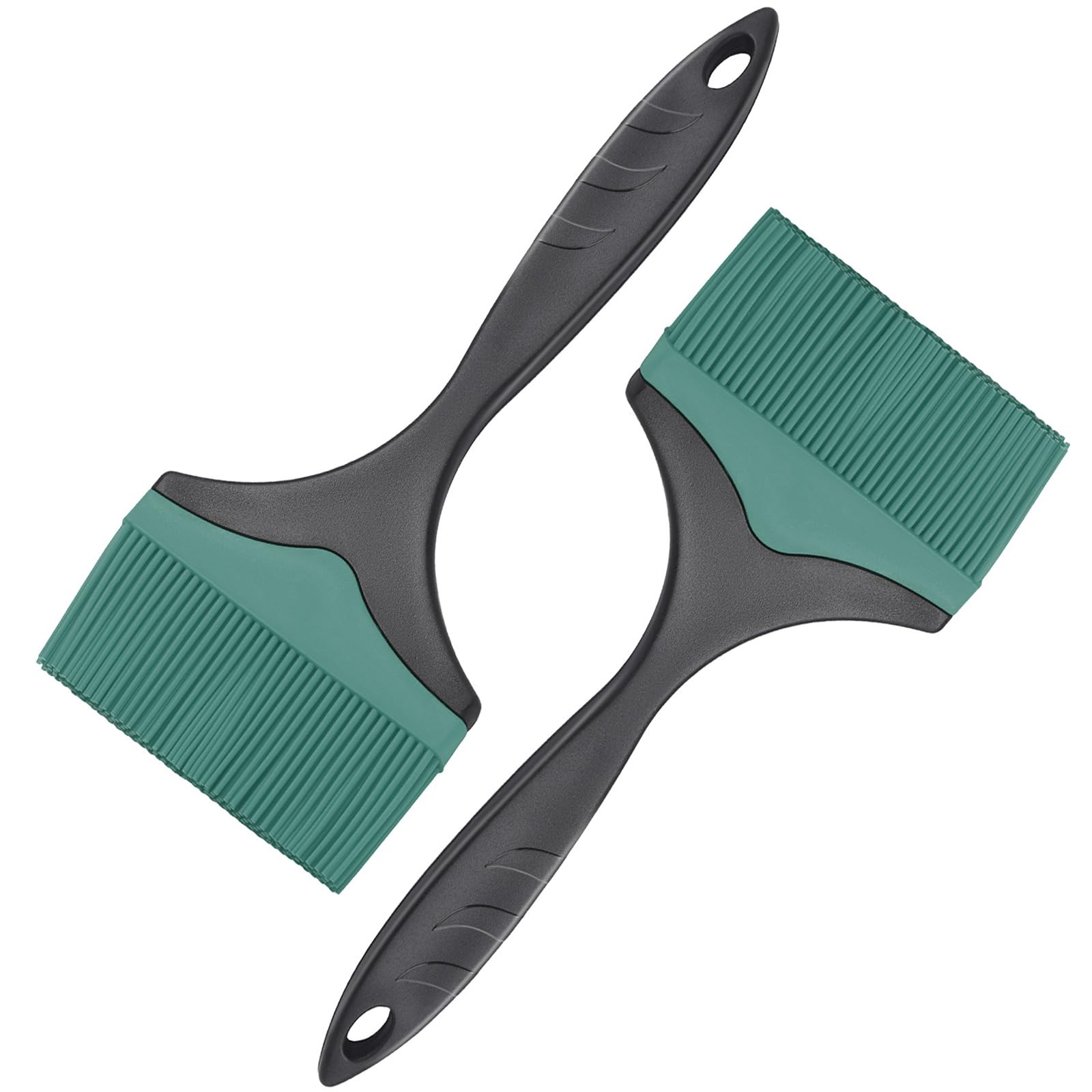 Large Silicone Grill Basting Brush - 3.95Inch Extra Wide Silicone Basting Brush For Grilling,Heat Resistant Brushes Spread Oil B