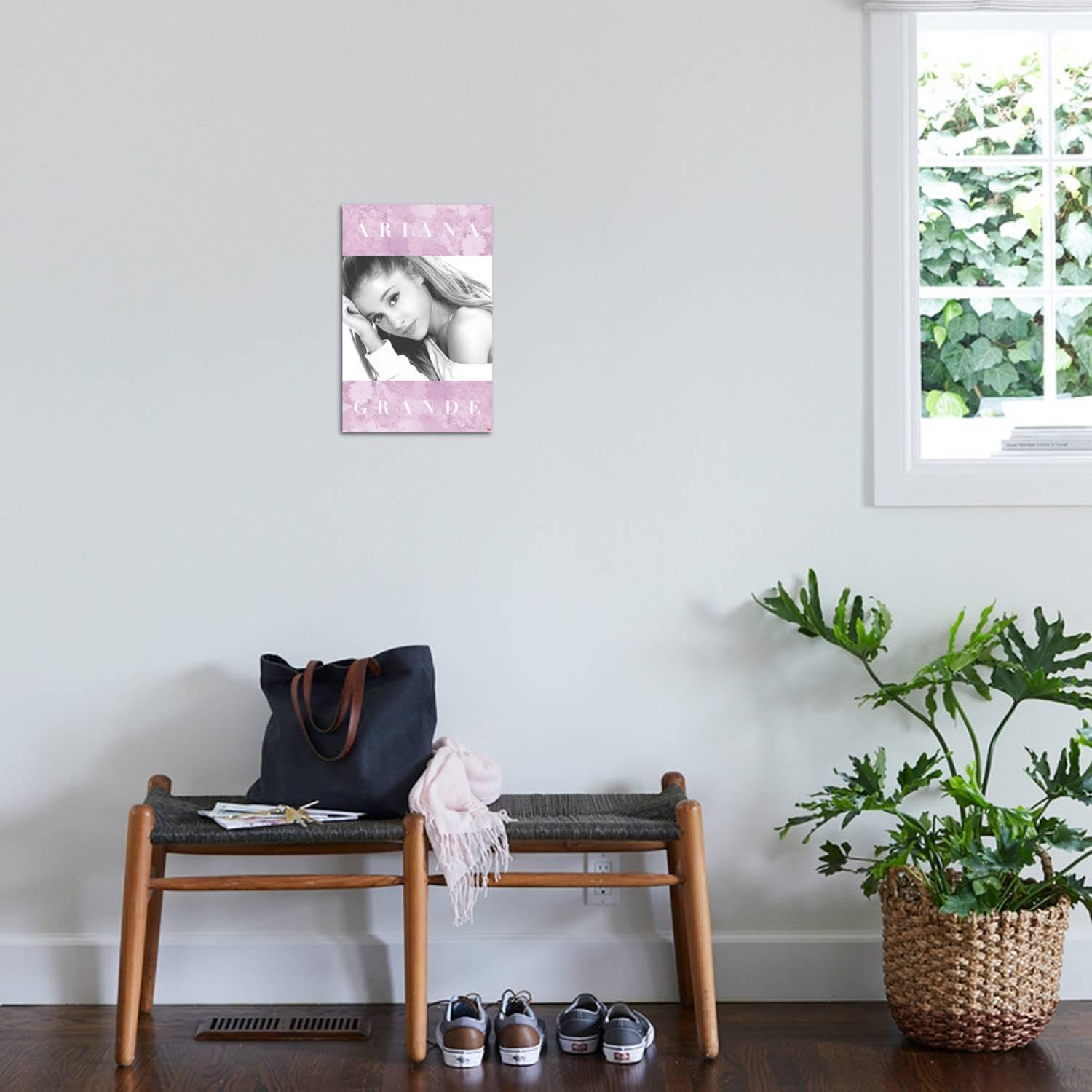 Trends International Ariana Grande - Floral Wall Poster, 19L X 13W, Premium Unframed Version