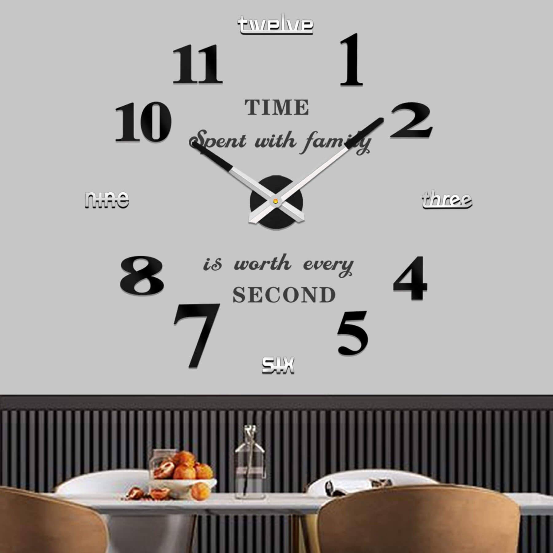 Vangold Design Framless Wall Clock