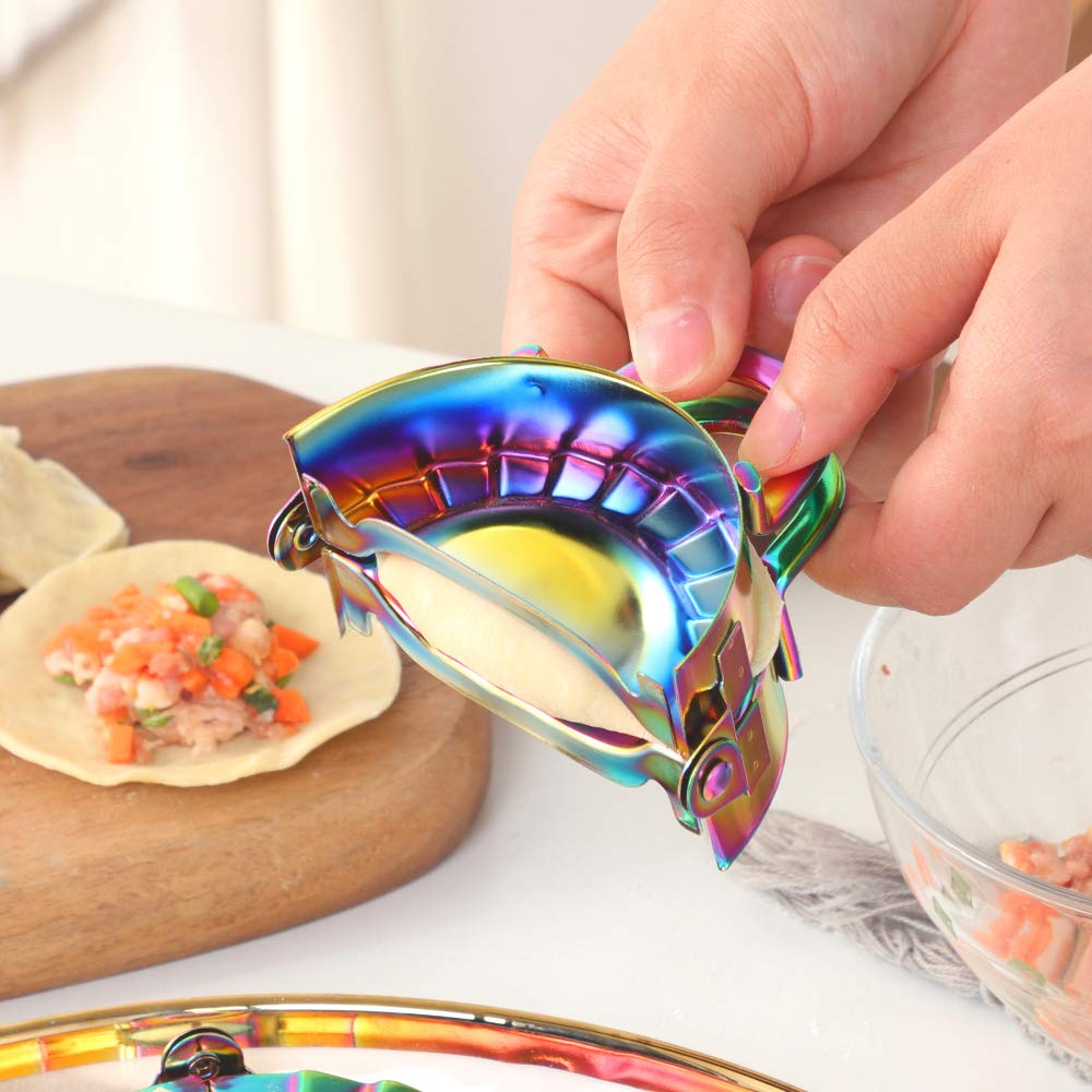 Buyer Star Rainbow Rolling Pin-15.8-Inch Professional Rolling Pin Fondant, Dumplings, Cookies, Pizza Dough, Pasta, Pie Crust, Pa