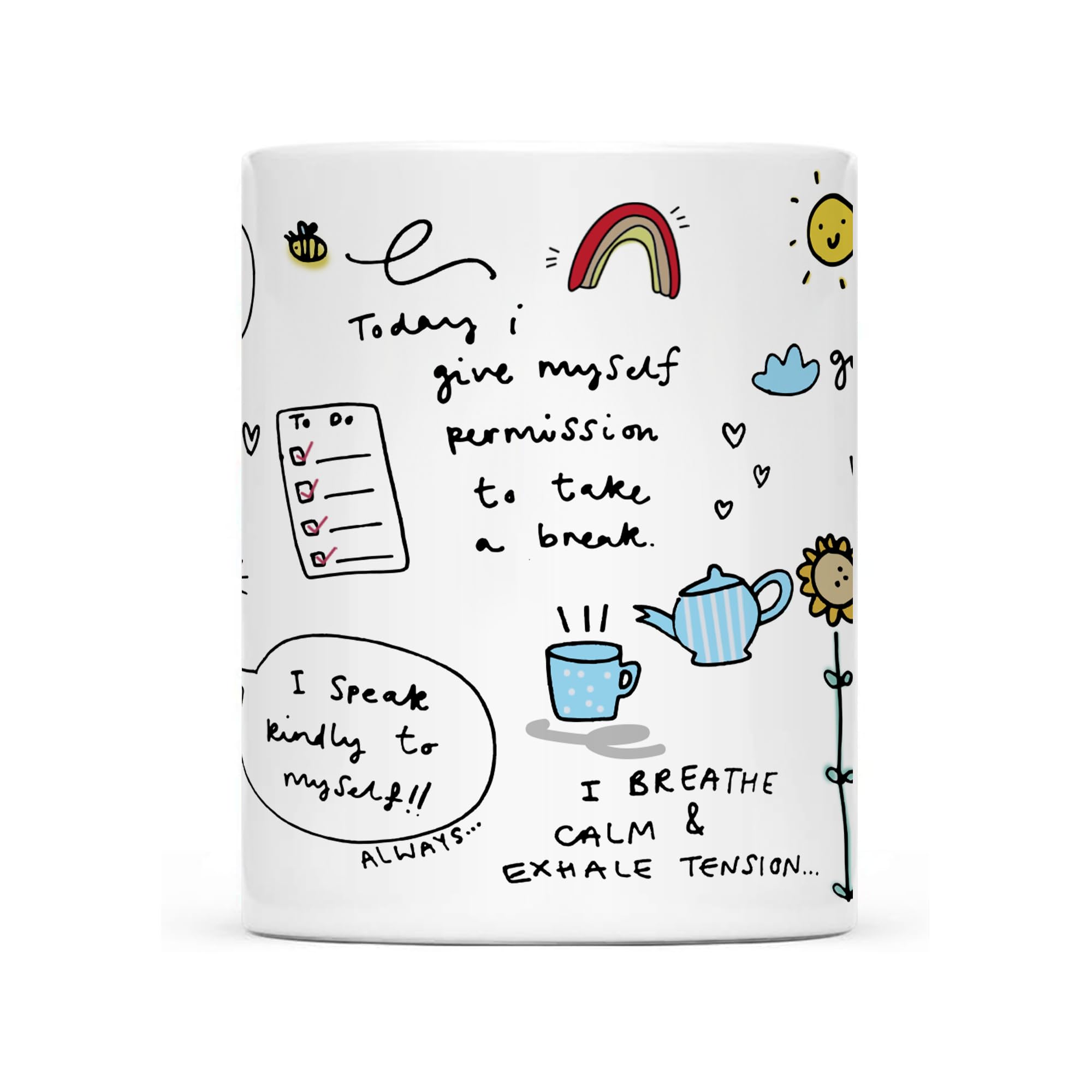 Gossby Mom Affirmation Coffee Mug - Mother s Day, Christmas, Birthday Gift For Mom - Positive Energy Gifts For Women - 11oz Whi