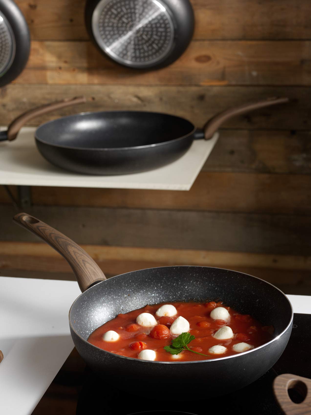 Mopita''Dora'' 9.5 Inch Non Stick Aluminum Fry Pan For All Cook Tops