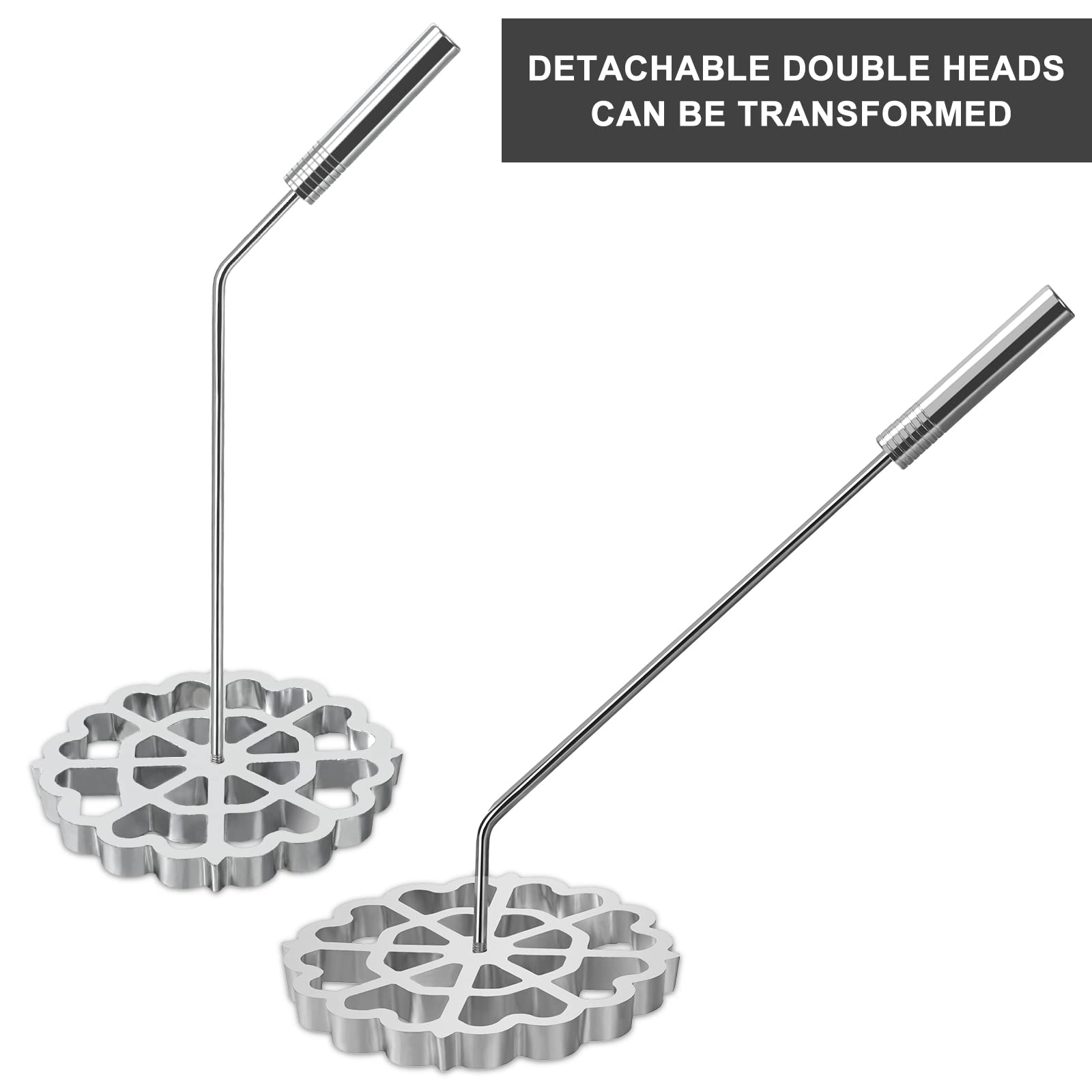 Bunuelos Mold With Handle,Rosette Timbale Iron Set Aluminum Waffle Molds With Handle,Funnel Cake Ring,Molde Para Buuelos De Vien