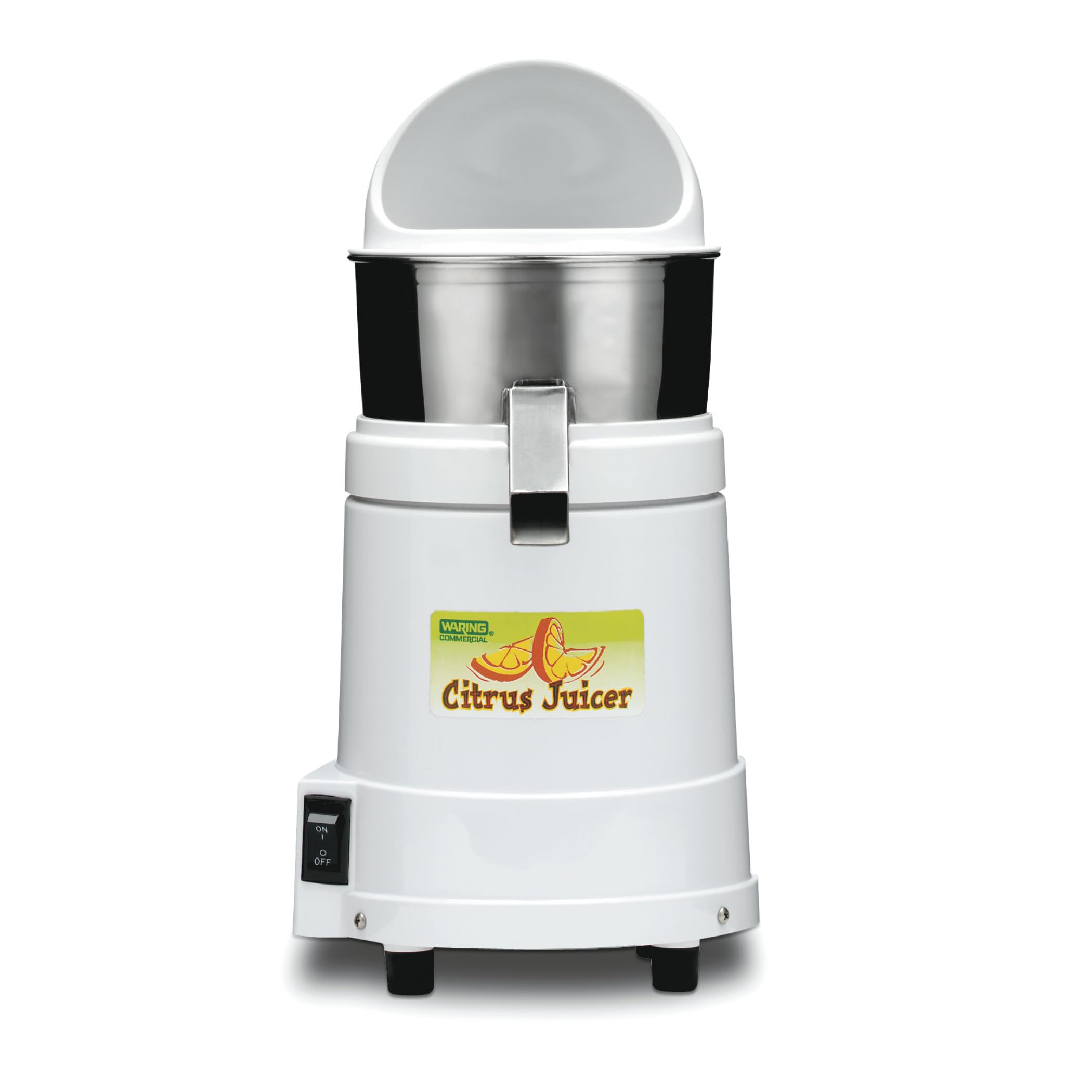 Waring Commercial Heavy Duty Electric Citrus Juicer, Direct-Drive Motor with Splash Guard, for Restaurants Bars & Hospitality Ki