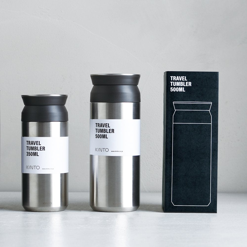 Kinto 20946 Travel Tumbler, 16.9 Fl Oz (500 Ml), Black