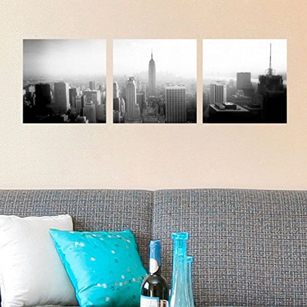 Crearreda Cr-46003 New York Wall Decal, White