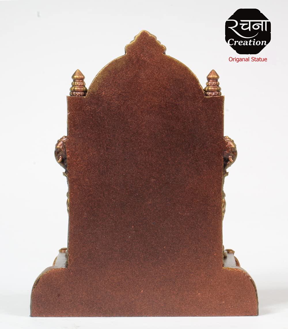 Rachana Creation Chhatrapati Shivaji Maharaj Statue_5 Inch For Home Decor And Desktop