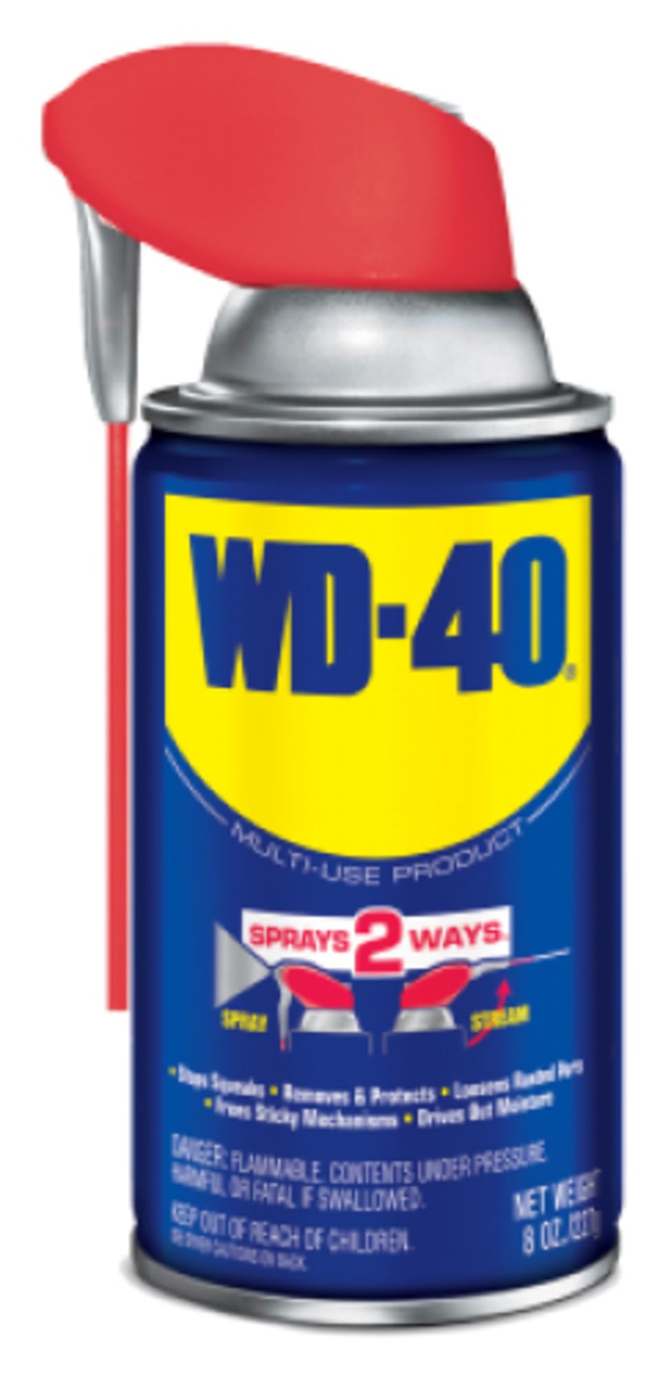 (490026) WD40 Smart Straw - 8 OZ. AEROSOL