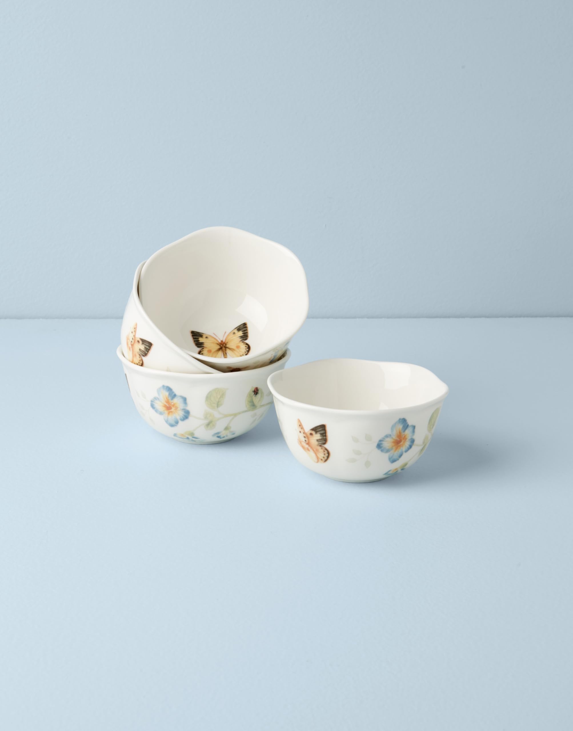 Lenox 880122 Butterfly Meadow 4-Piece Dessert Bowl Set
