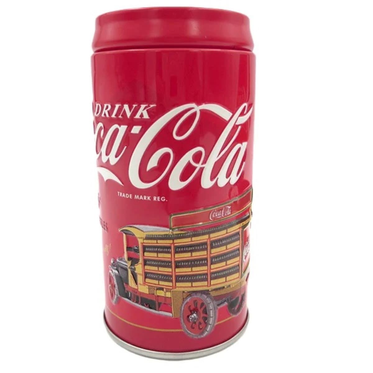 The Tin Box Company Coca Cola Salt And Pepper Set With Holder, Red (776817-12)