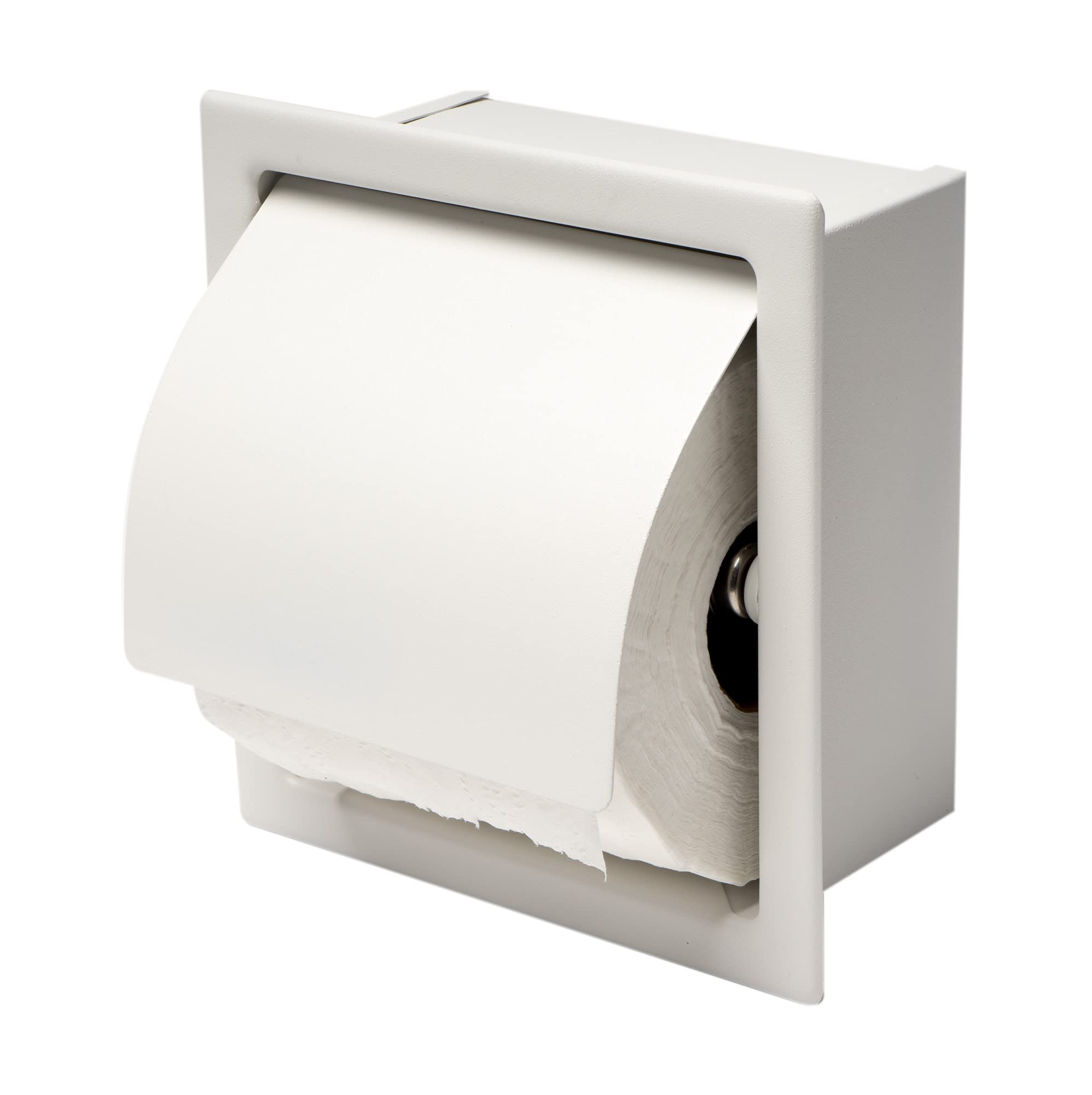 Alfi Brand Abtpc77-W Toilet Paper Holder, White Matte