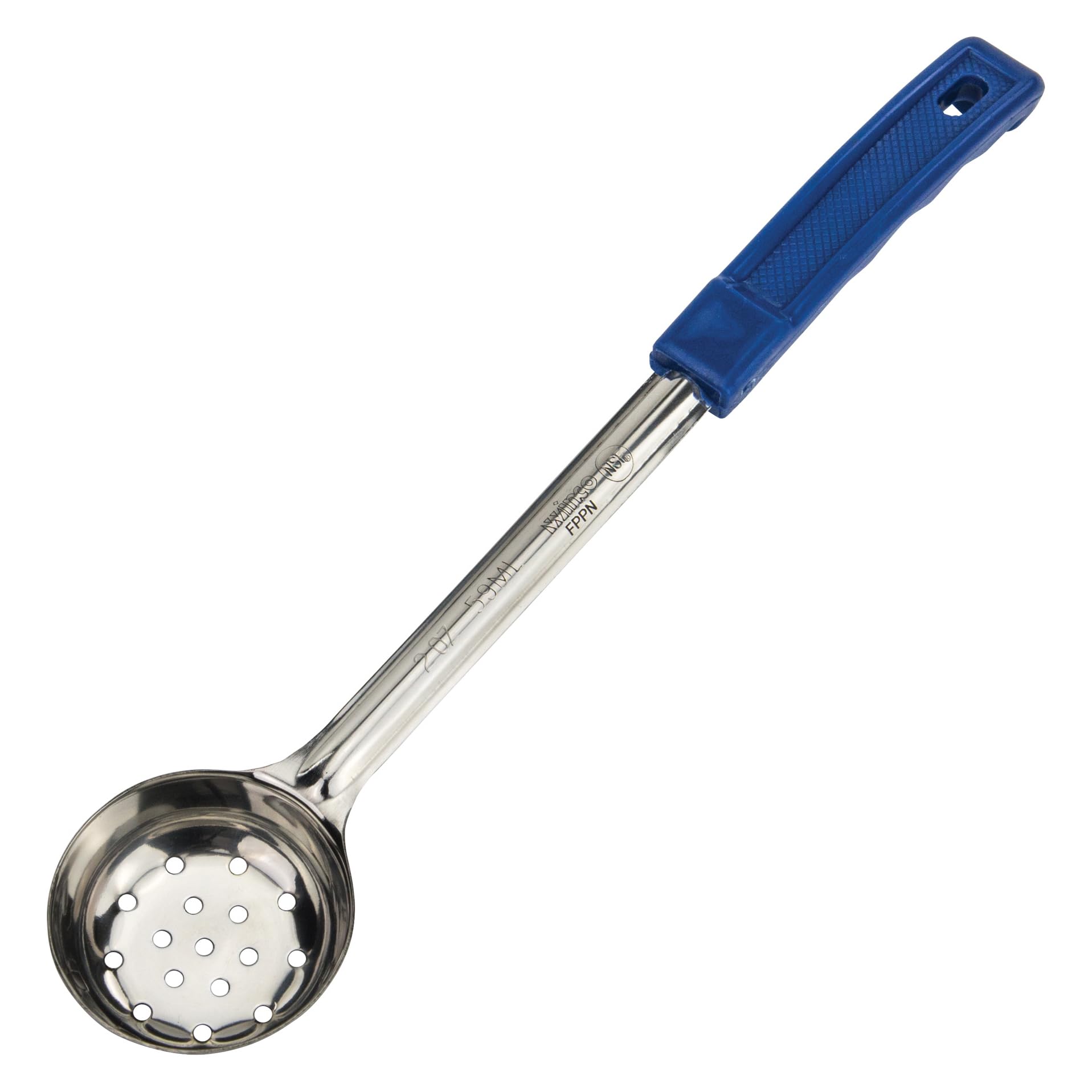 Winco Fppn-2 Portioning Spoon, 2 Ounce, Blue