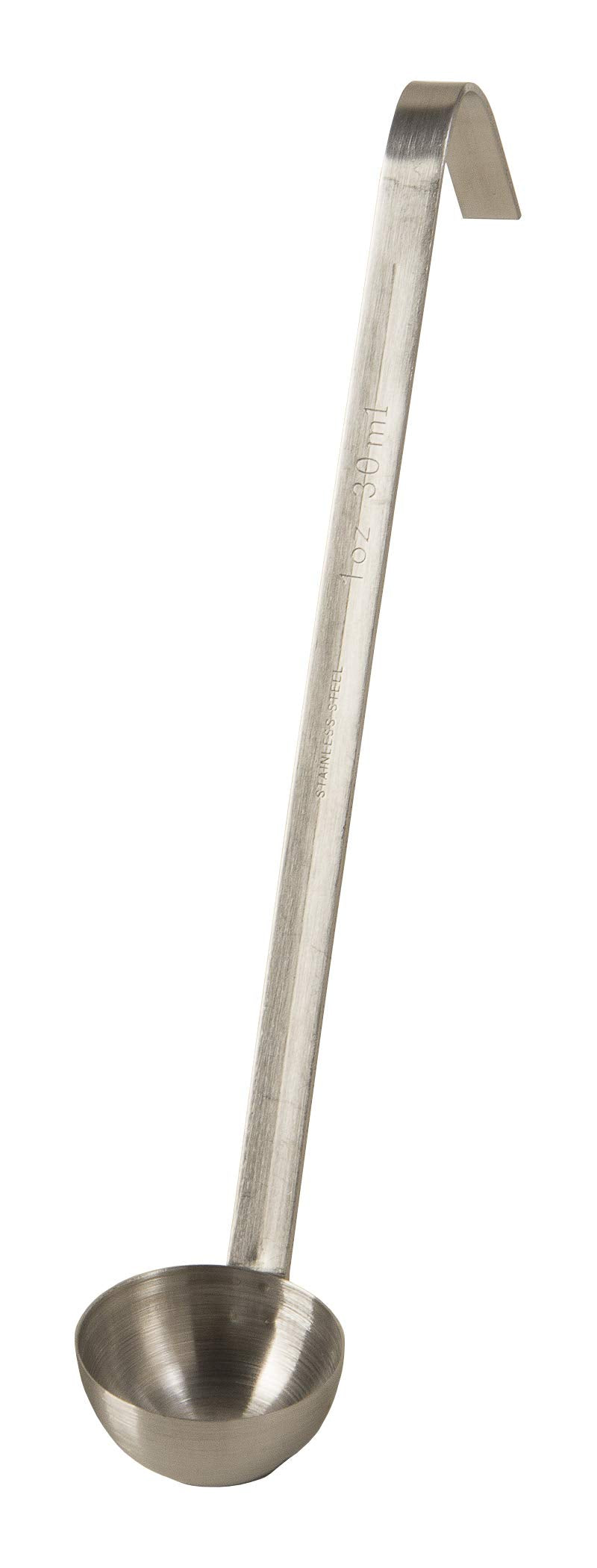 Update International 1/2 Oz Heavy Duty 2-Piece Stainless Steel Ladle