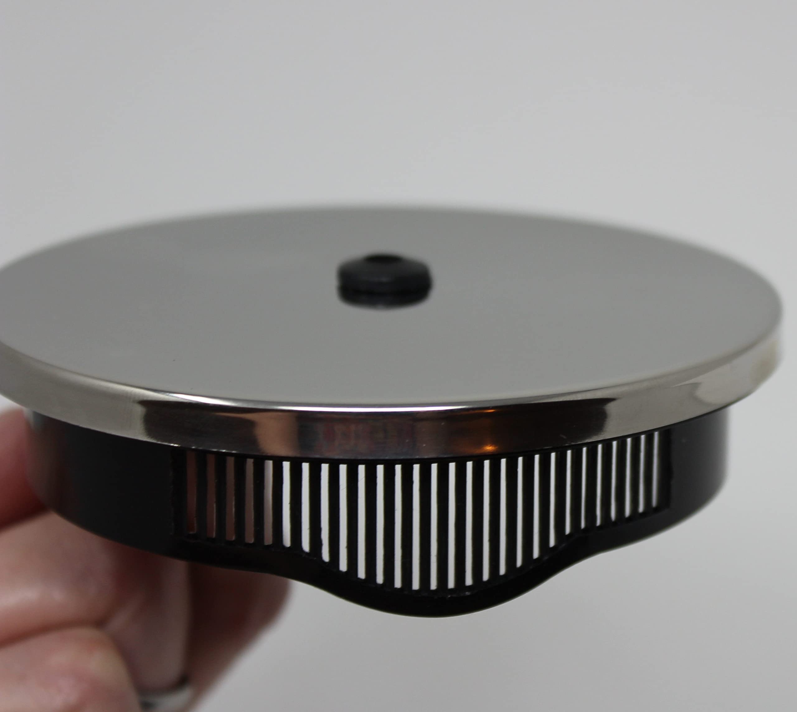 French Press Flat Replacement Top | Stainless Steel Lid | Food Grade Plastic Lined