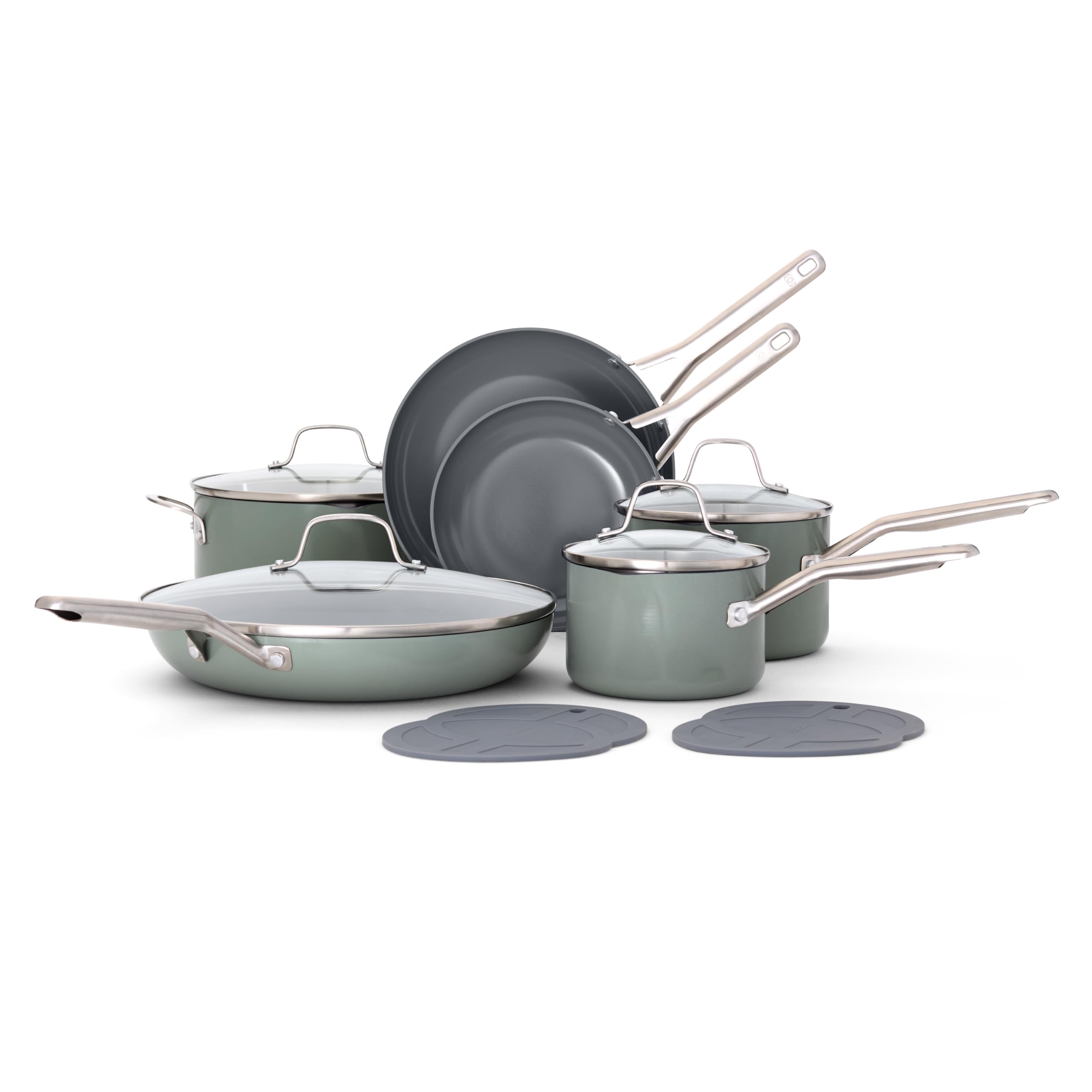 Calphalon Ceramic Nonstick 12pc. Cookware Set
