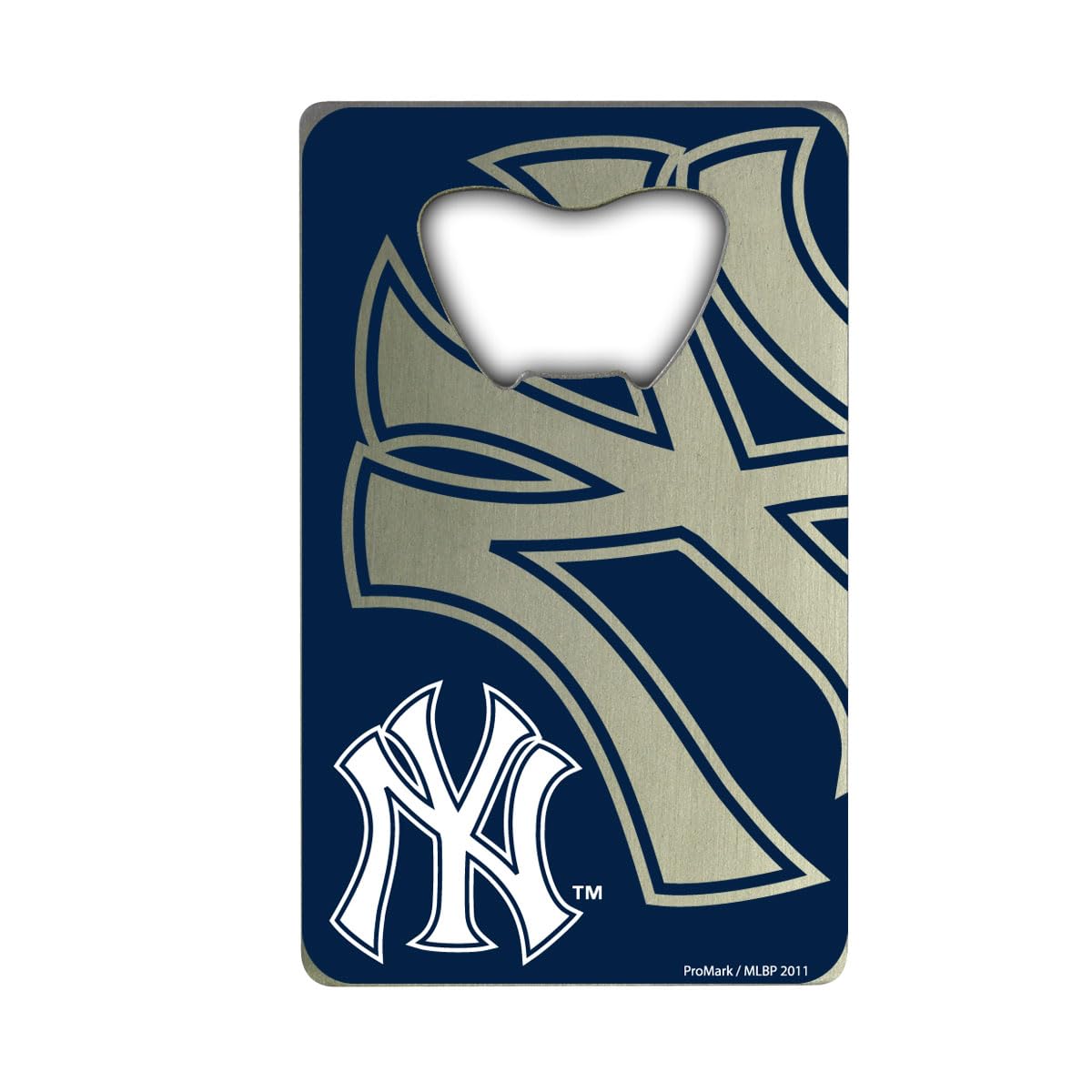 FANMATS 62537 New York Yankees Credit Card Style Bottle Opener - 2    x 3.25