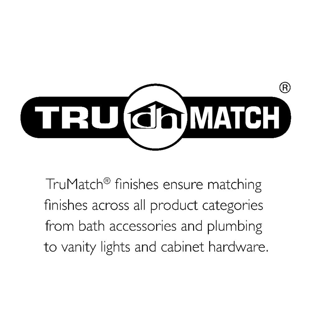 Design House 533026 Millbridge Wall-Mounted Towel Bar For Bathroom, Sturdy And Easy To Install, 24-Inch, Polished Chrome