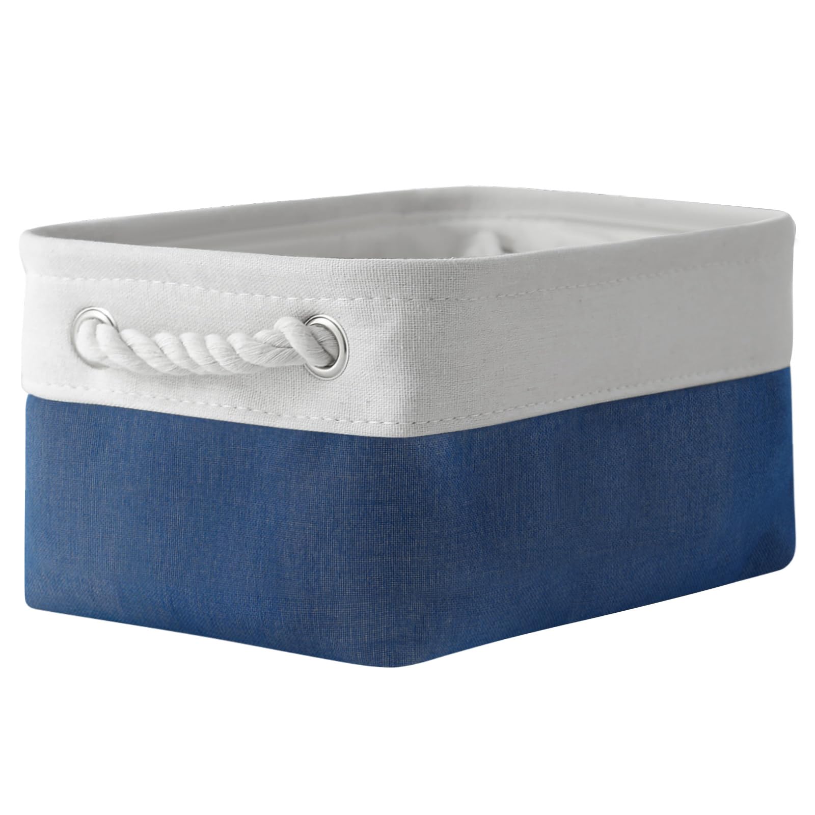 Thewarmhome Storage Bins For Shelves - 12X8X5.2 Inch 1 Pack Baskets For Gifts Empty, Fabric Storage Cubes For Closet Organizing