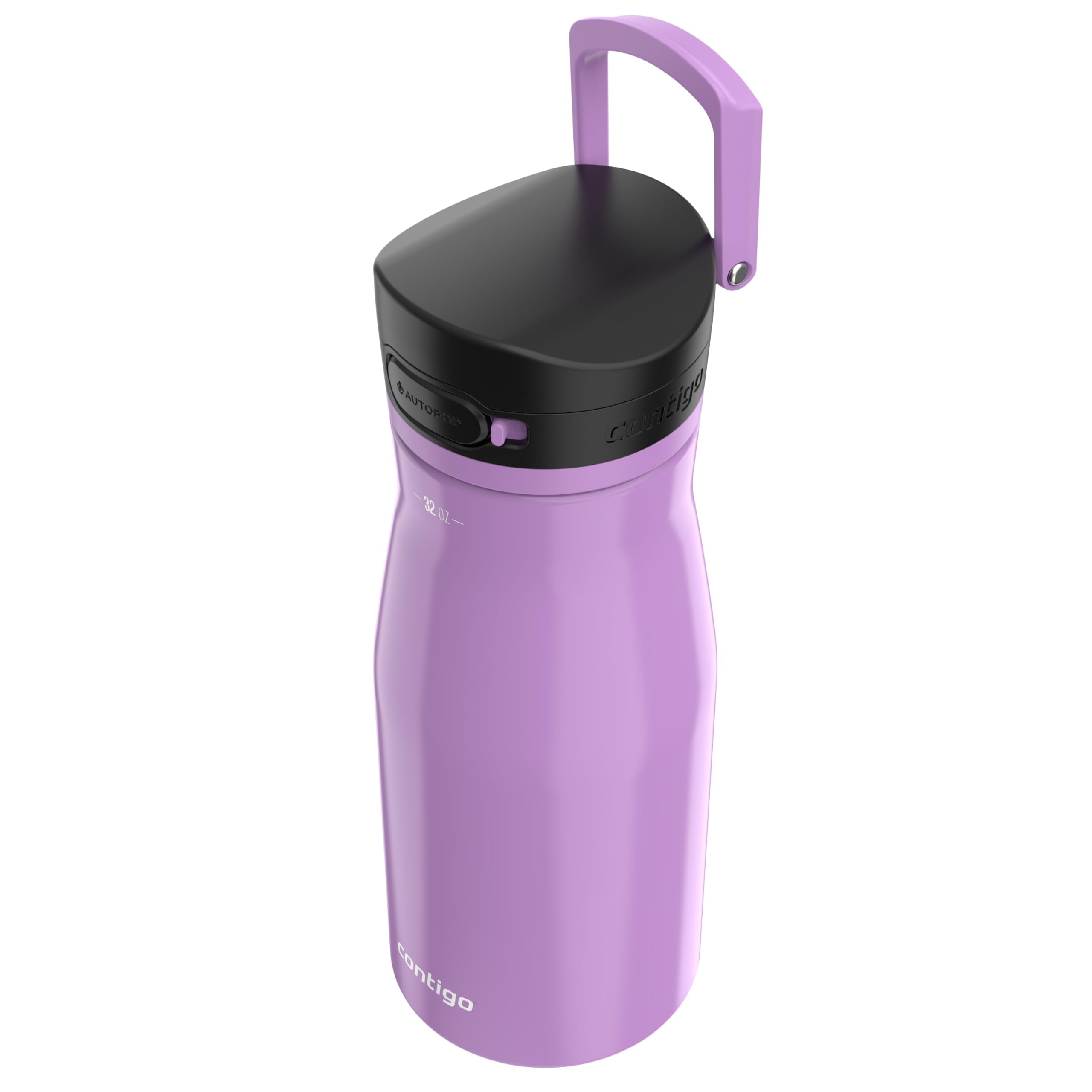 Contigo Jackson Water Bottle, 32 Oz, Pansy