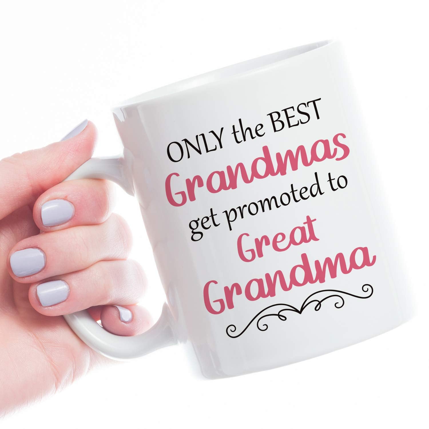 Gifts for Grandma, Grandma Gifts from Grandchildren, Gifts for Grandma Birthday Unique, Coffee Mug for Grandma Announcement Gift