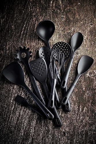 Ballarini Nero Silicone Tongs, Made In Italy