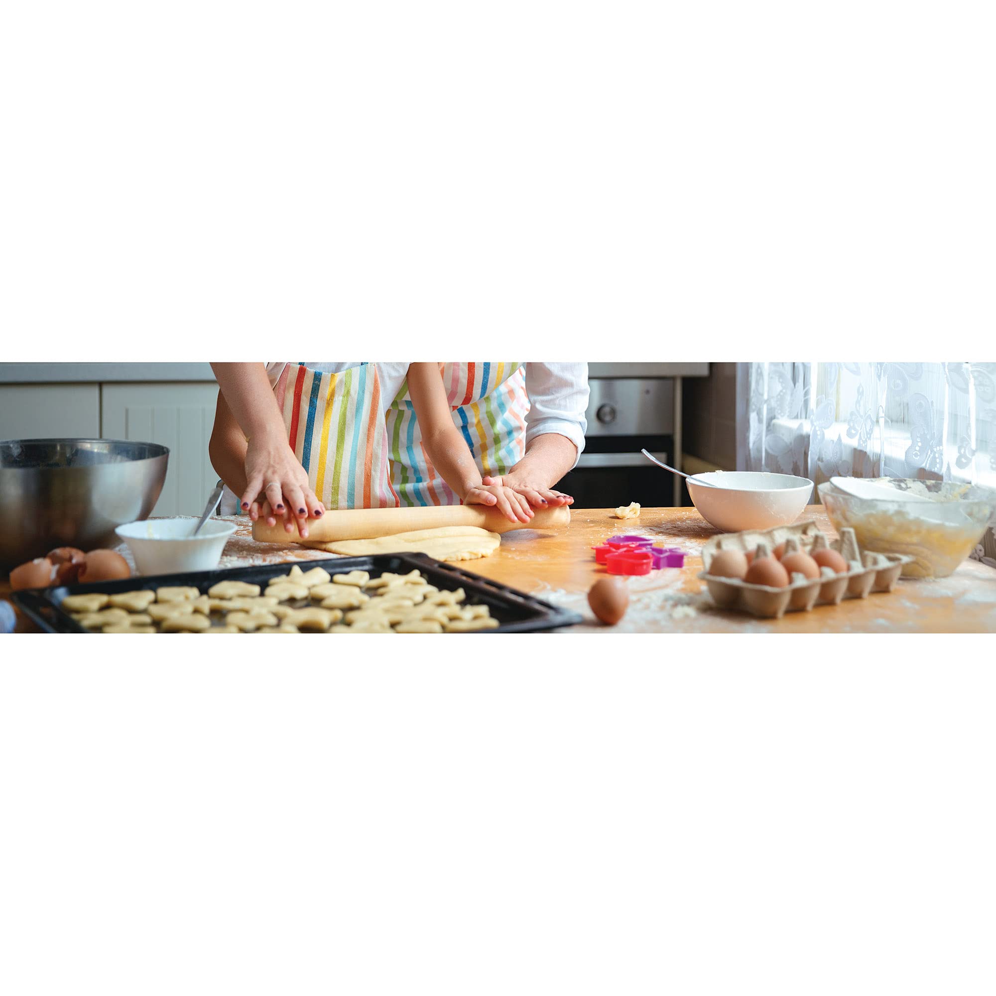Mrs. Andersons Baking Bakers Rolling Pin, German Beechwood
