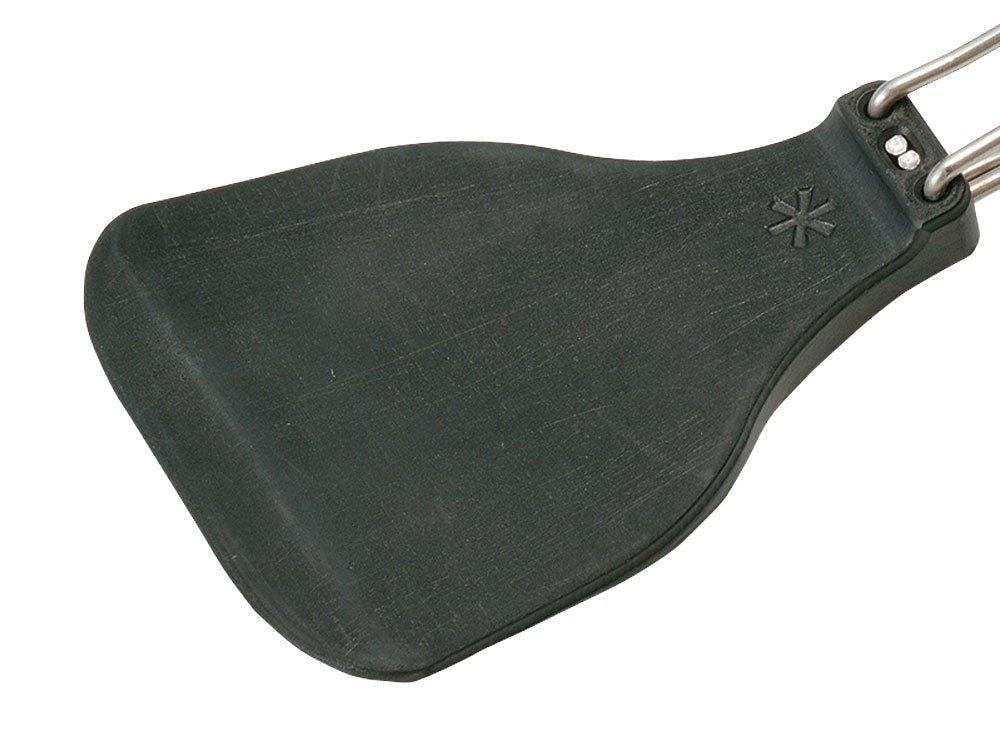 Snow Peak Folding Nylon Cooking Ladle For Camping/Hiking, Black