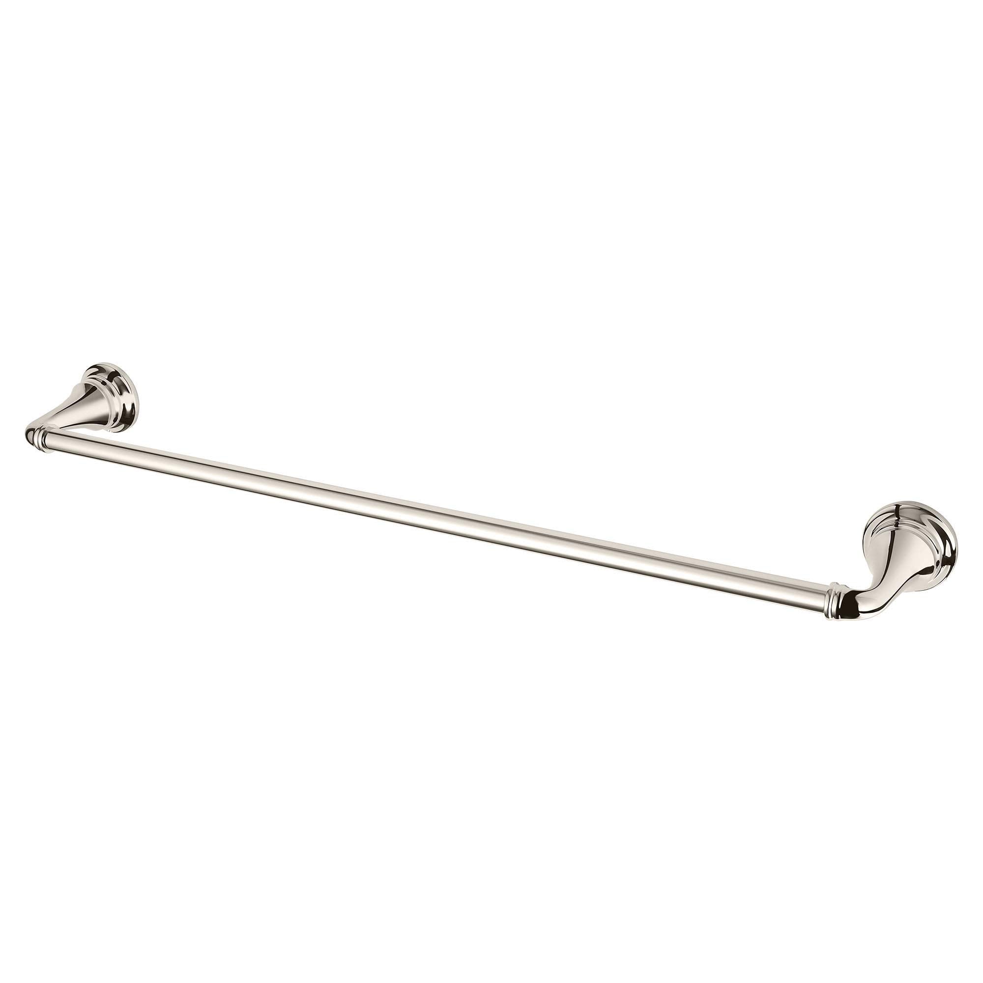 American Standard 7052024.013 Delancey -Towel Bar, 24 Inch, Polished Nickel