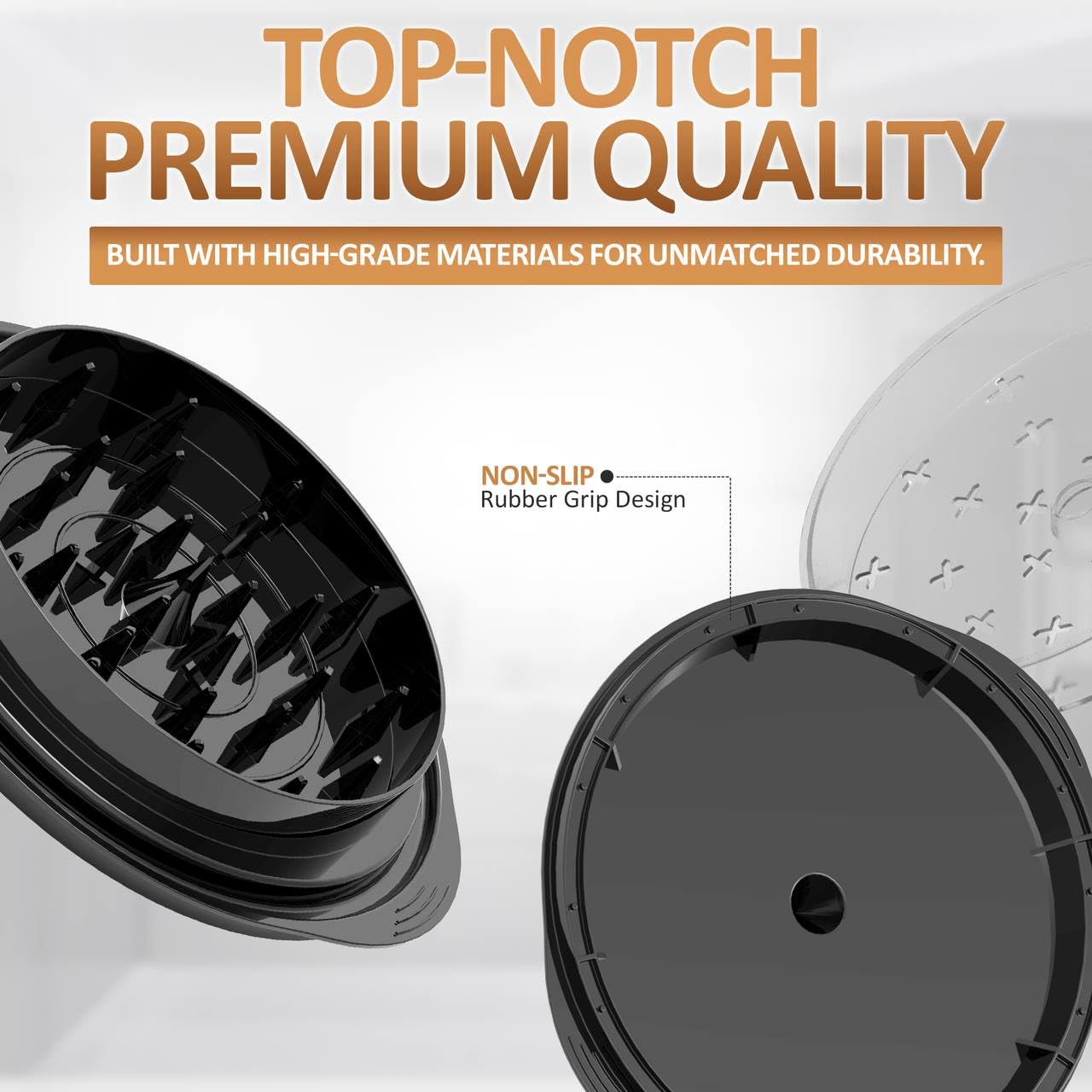 Chicken Shredder Tool - Large Twist Shredder For Chicken, Pork & Beef - Ergonomic Handle, Anti-Slip Base, Bpa-Free, Includes Cle