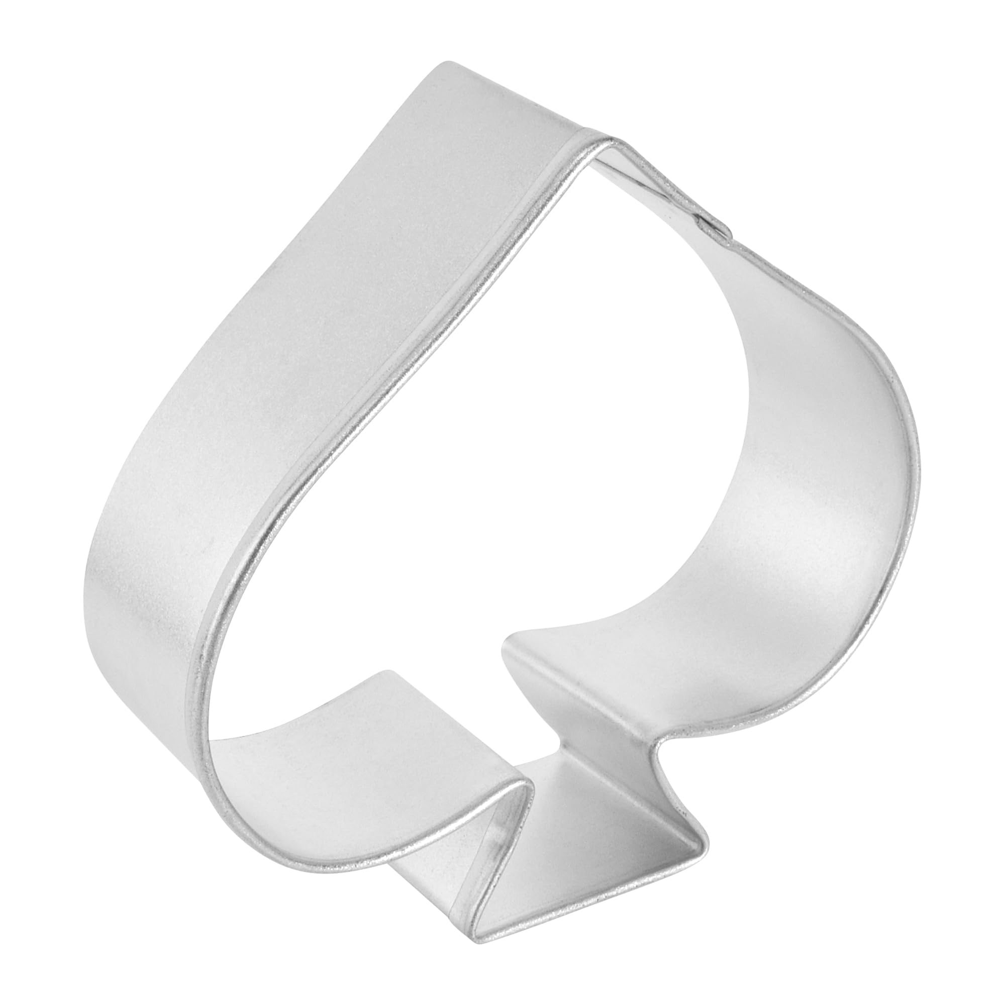 R&M Spade 3.75'' Cookie Cutter In Durable, Economical, Tinplated Steel