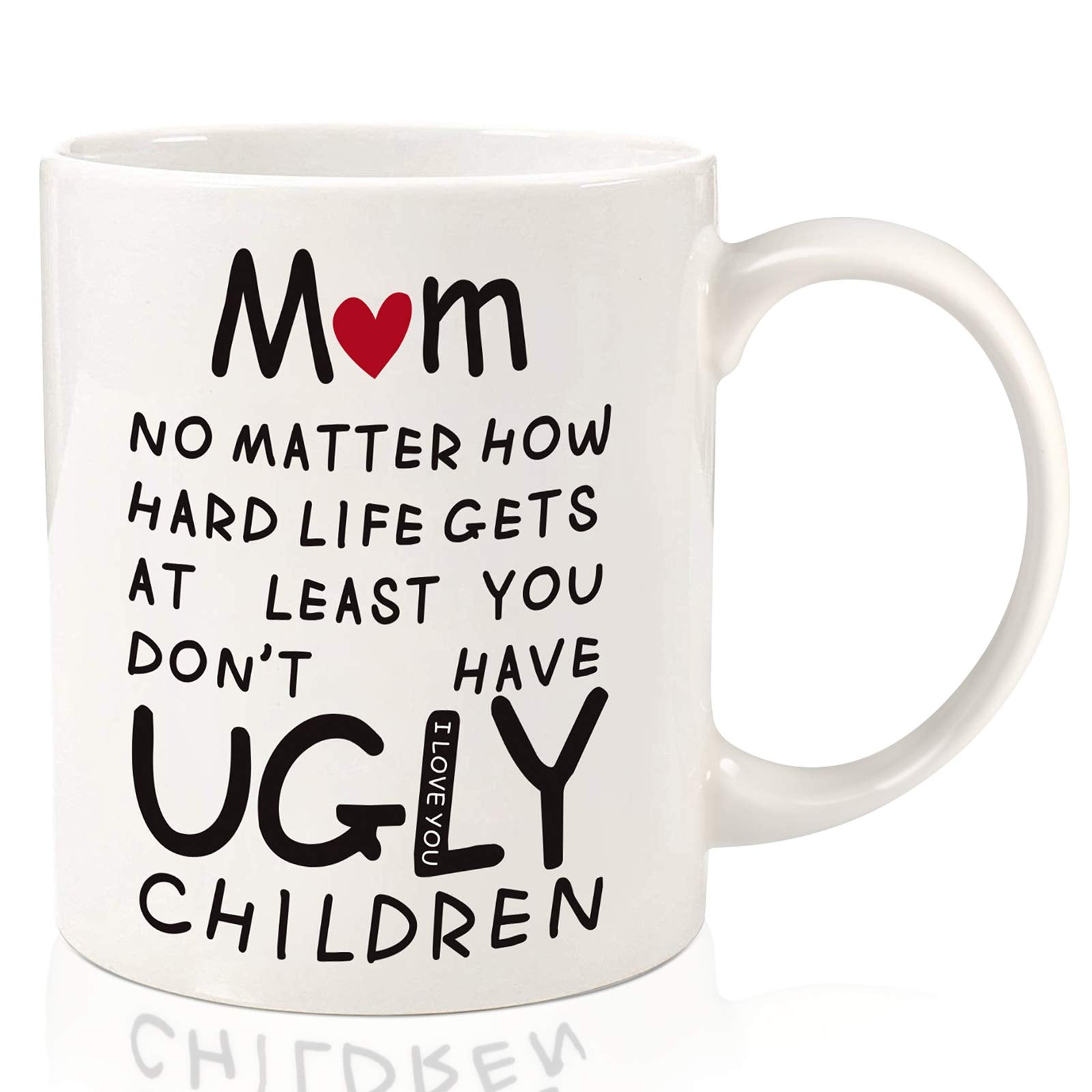 Gifts for Mom from Daughter Son,11oz Funny Coffee Mug for Women,Unique Mothers Day Gifts for Mom Wife Women,Personalized Birthda