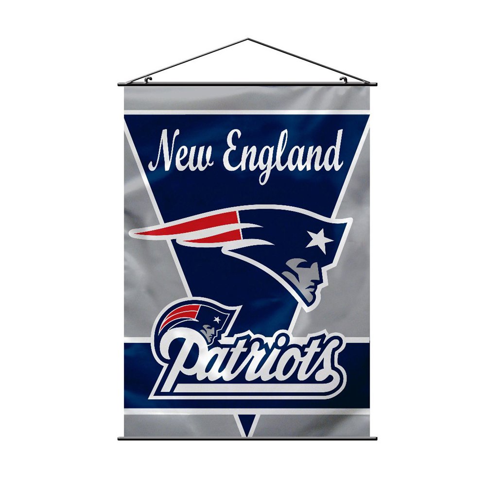 Fremont Die NFL New England Patriots Wall Banner, 28 x 40, 28 x 40, Team Colors