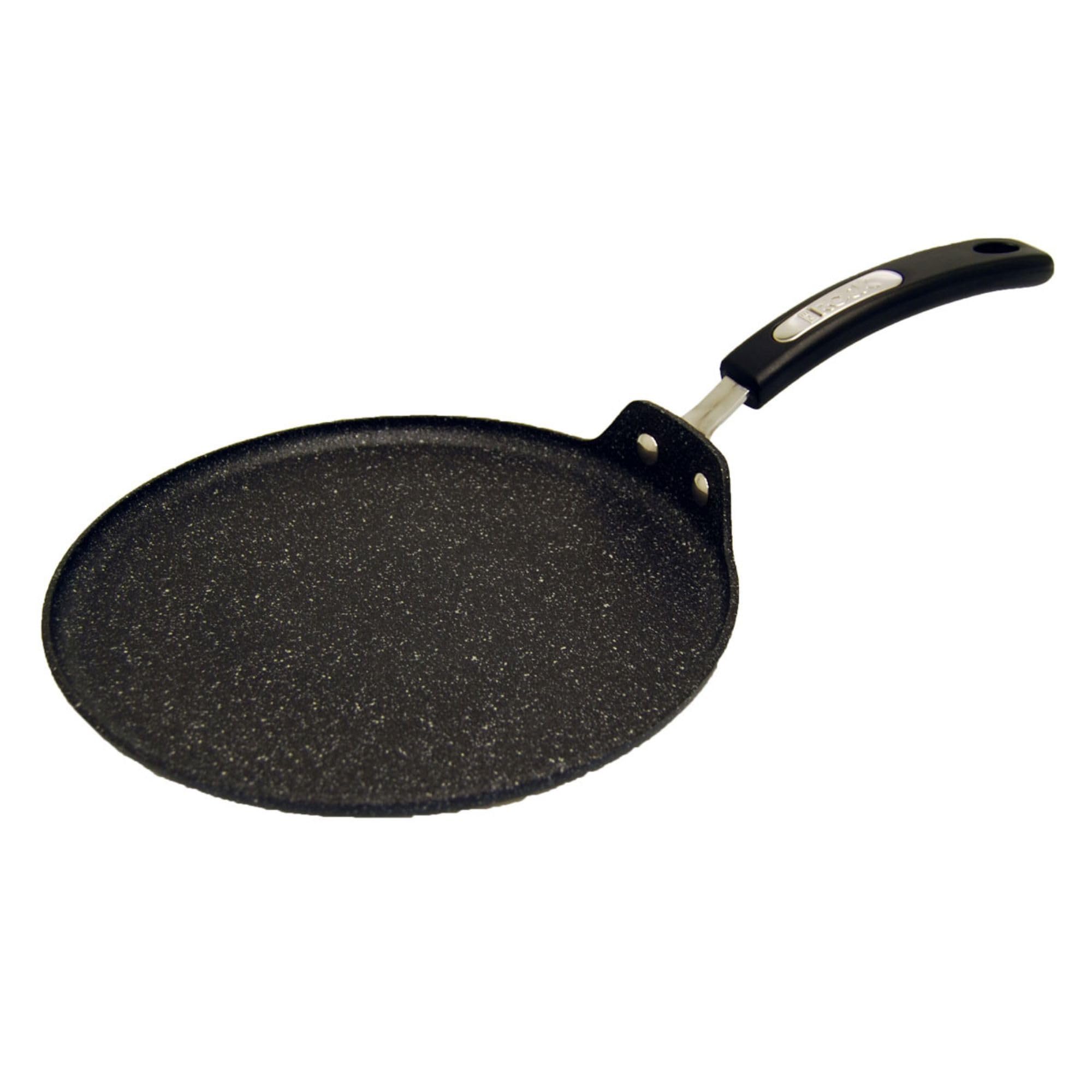 Starfrit The Rock 26cm (10) Non-Stick Multi Pan - Tawa - Durable Forged Aluminum - Oven Safe - PFOA Free - Easy to Clean - Black