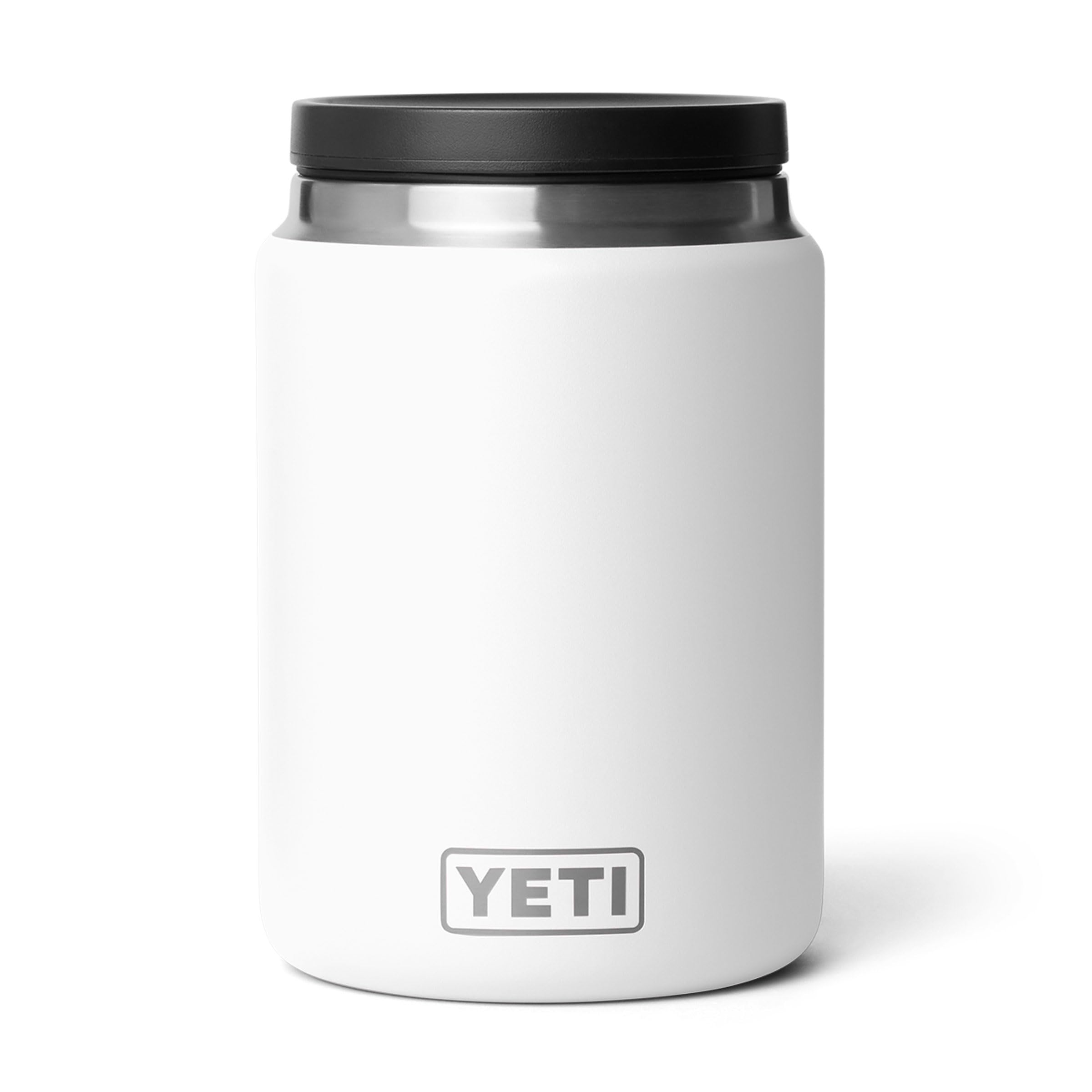 YETI Rambler 24 oz Food Jar, Vacuum Insulated, Stainless Steel, With Airtight Lid, White