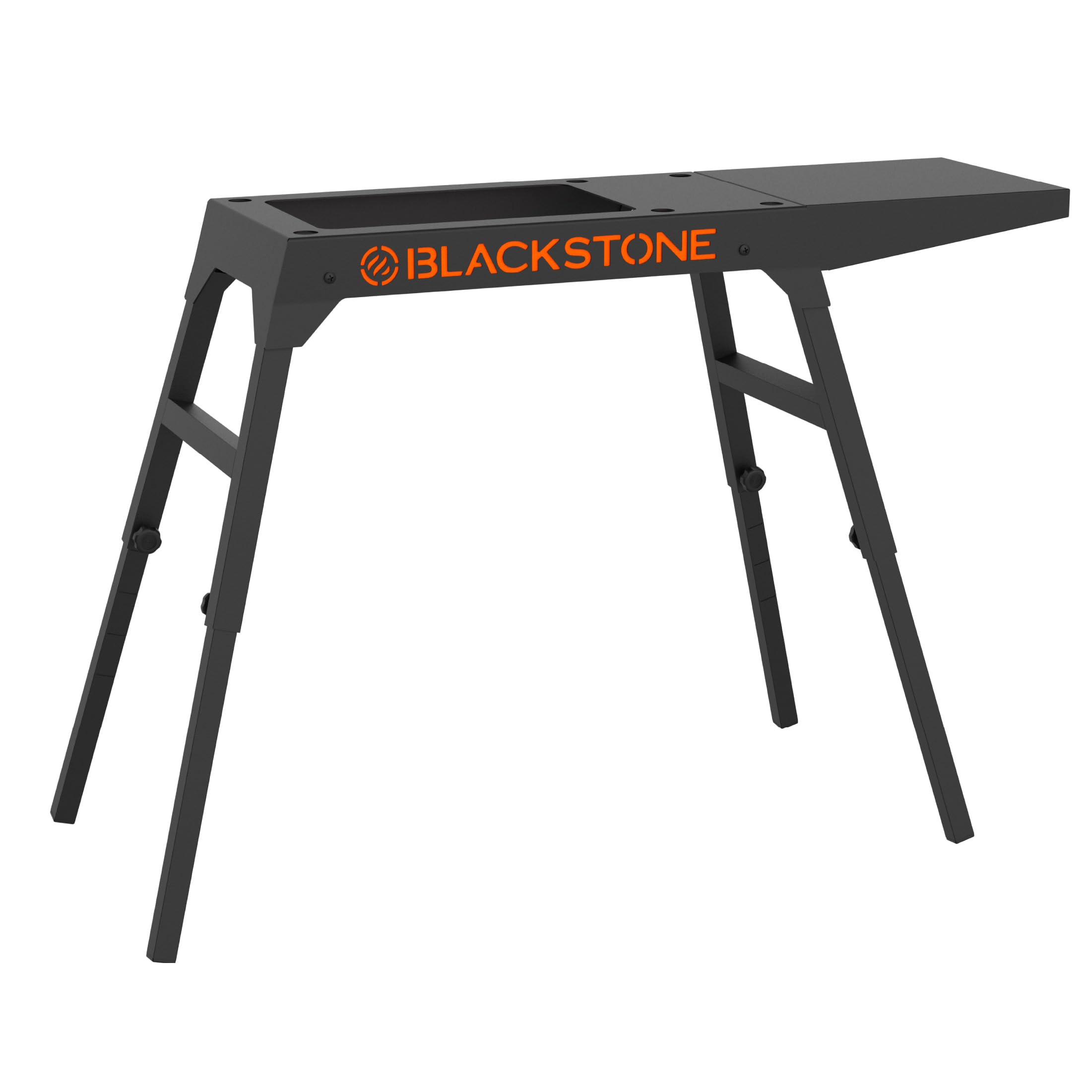 Blackstone 5013 Universal, Metal, Black, Size 17inch/22inch Leg Stand With Side Shelf Is Made To Fit Either The 17inch Or 22inch Table Top G