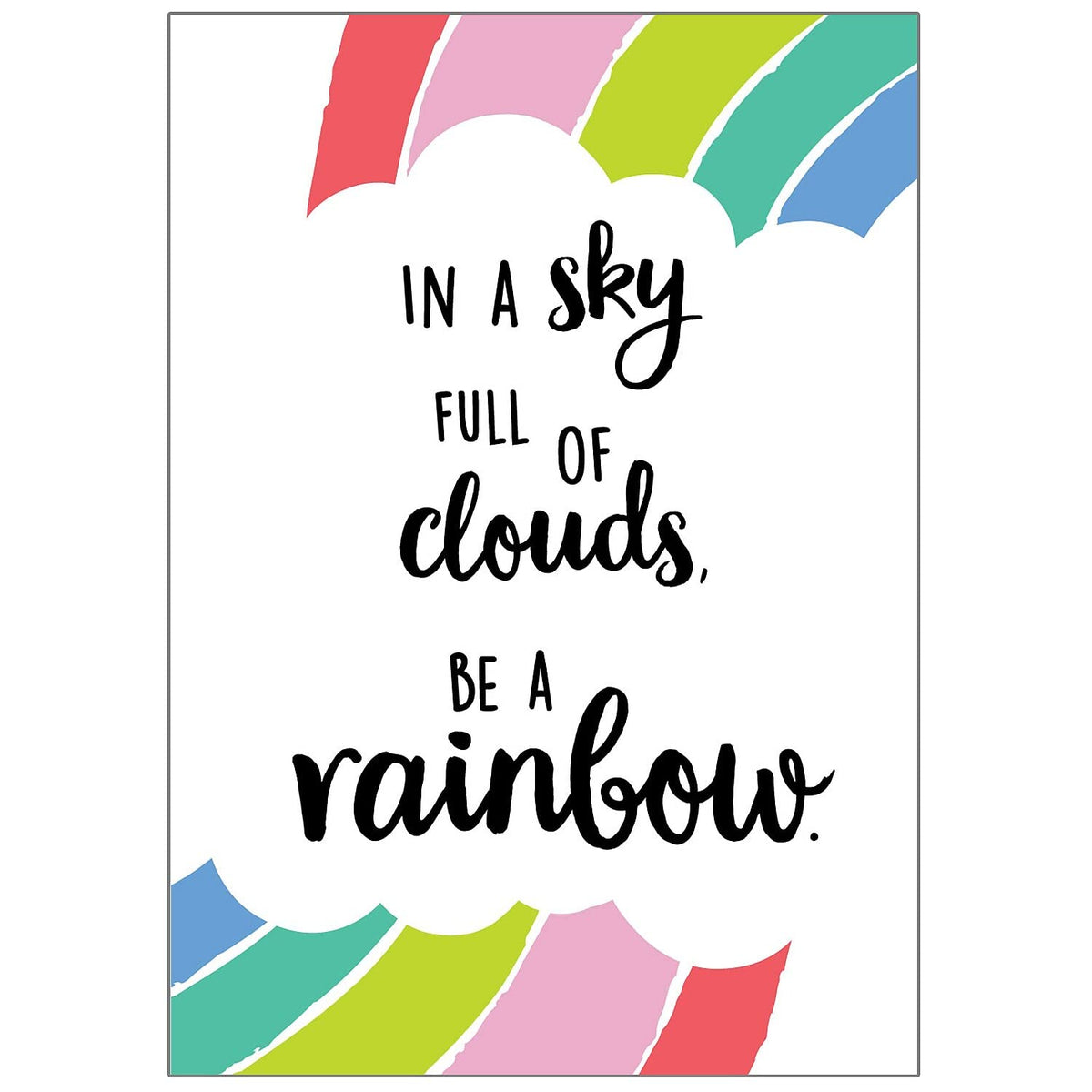 In A Sky Full Of Clouds Poster
