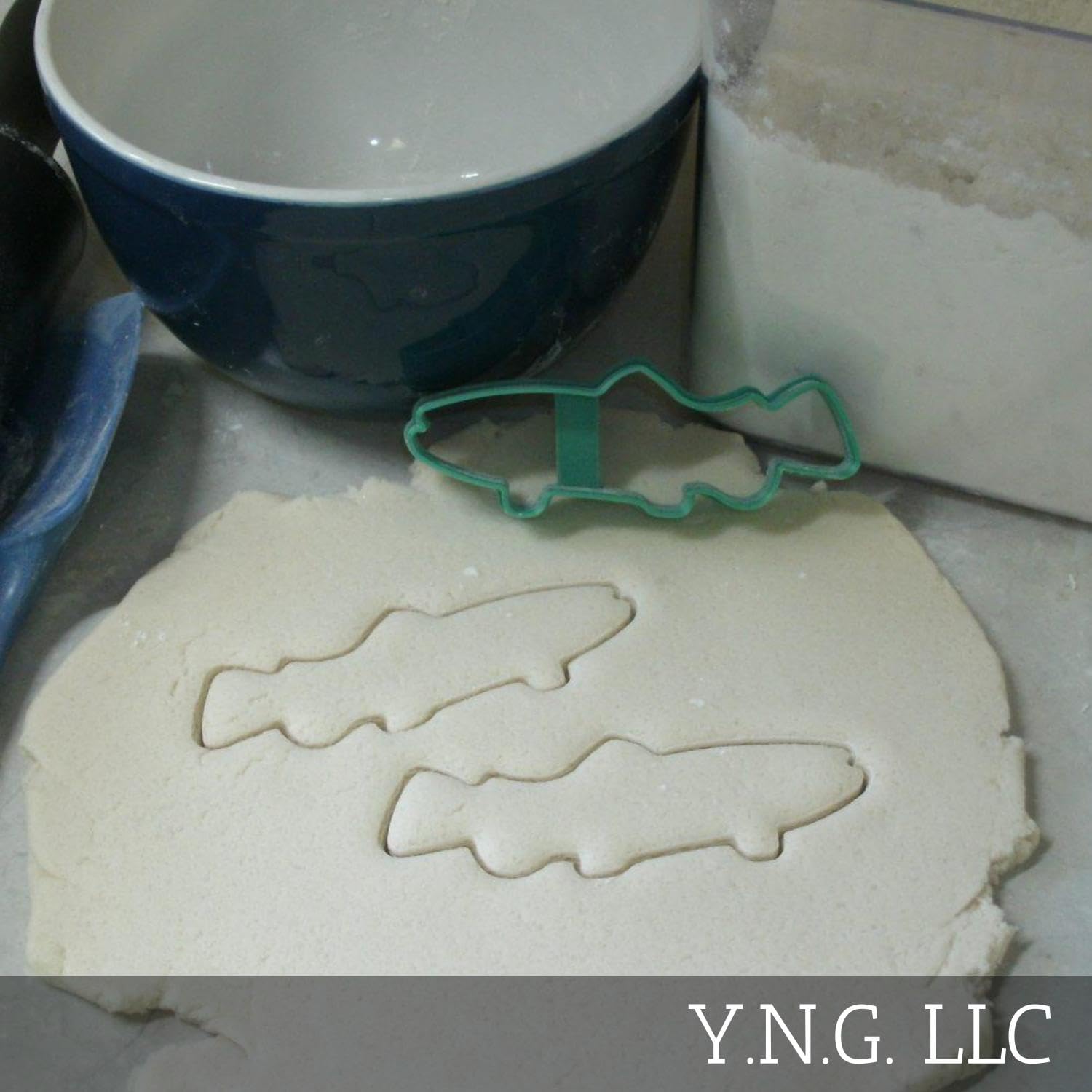 Trout Fish Outline Fishing Sea Ocean Lake Pond River Cookie Cutter Made In Usa Pr2739
