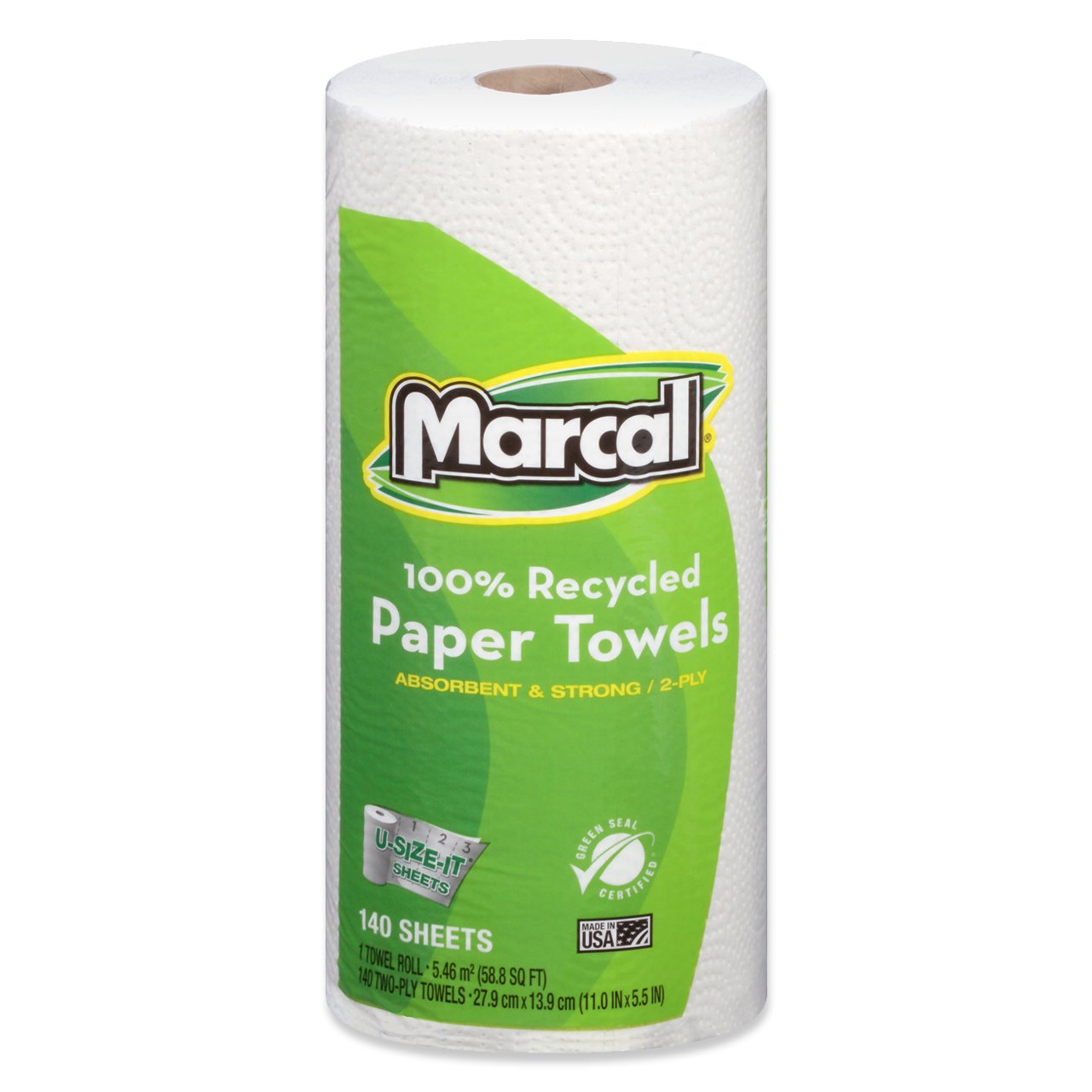 Marcal Small Steps Mrc6183 100% Recycled Roll Towels