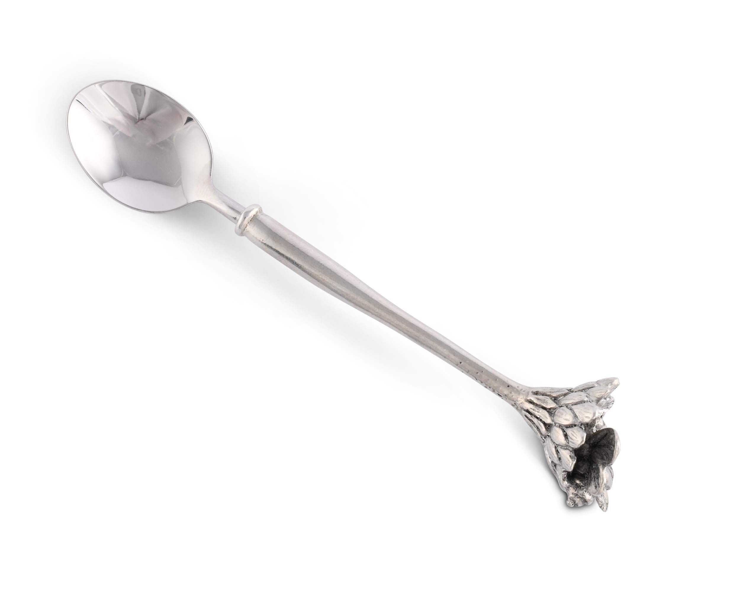 Vagabond House Pewter Daisy And Bee Spoon Jam/Jelly/Fruit/Dip 6 Inch Long