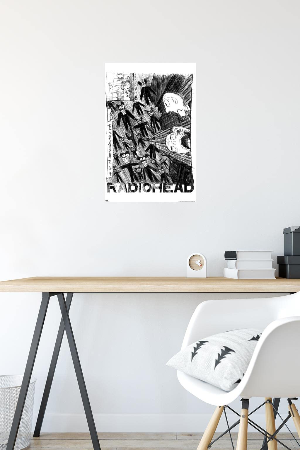 Trends International Radiohead - Scribble Wall Poster, 14.725'' X 22.375'', Premium Unframed Version