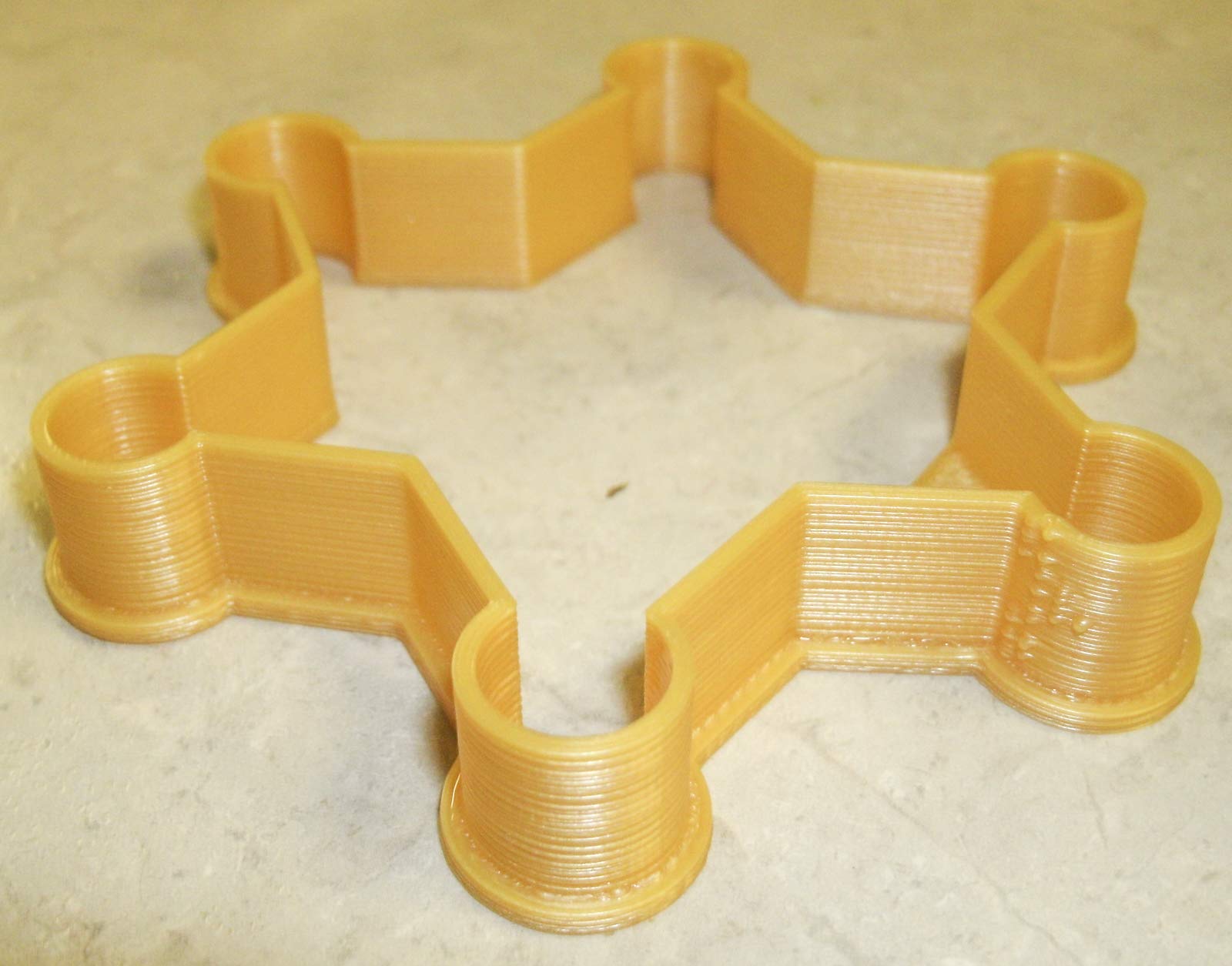 Sheriff Badge 6 Point Star Wild West Theme Outline Cookie Cutter Made In Usa Pr892