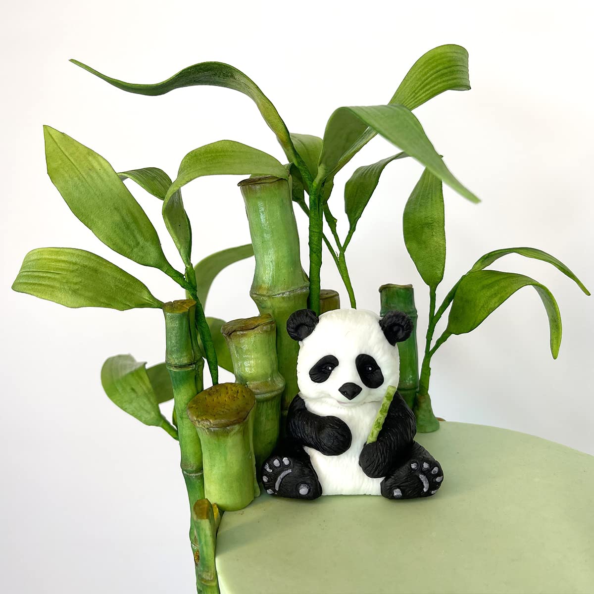 Katy Sue Panda Silicone Mold For Cake Decorating & Craft. A Panda Animal Mold To Use With Fondant, Gum Paste, Sugar Paste, & Air