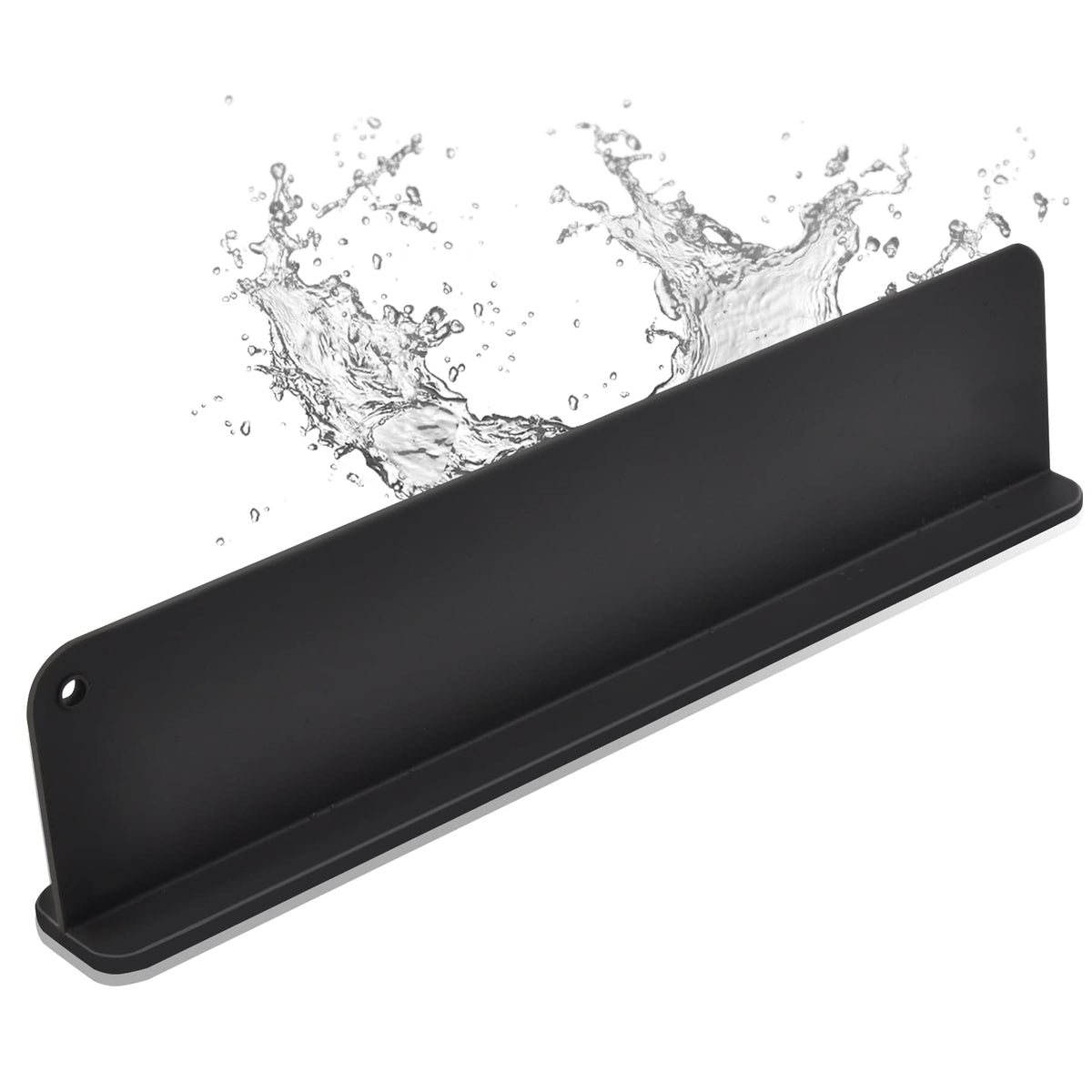 Silicone Sink Splash Guard, Sink Splash Guard With Suction Cup, Kitchen Sink Splash Guard That Can Be Placed Behind The Sink, Si