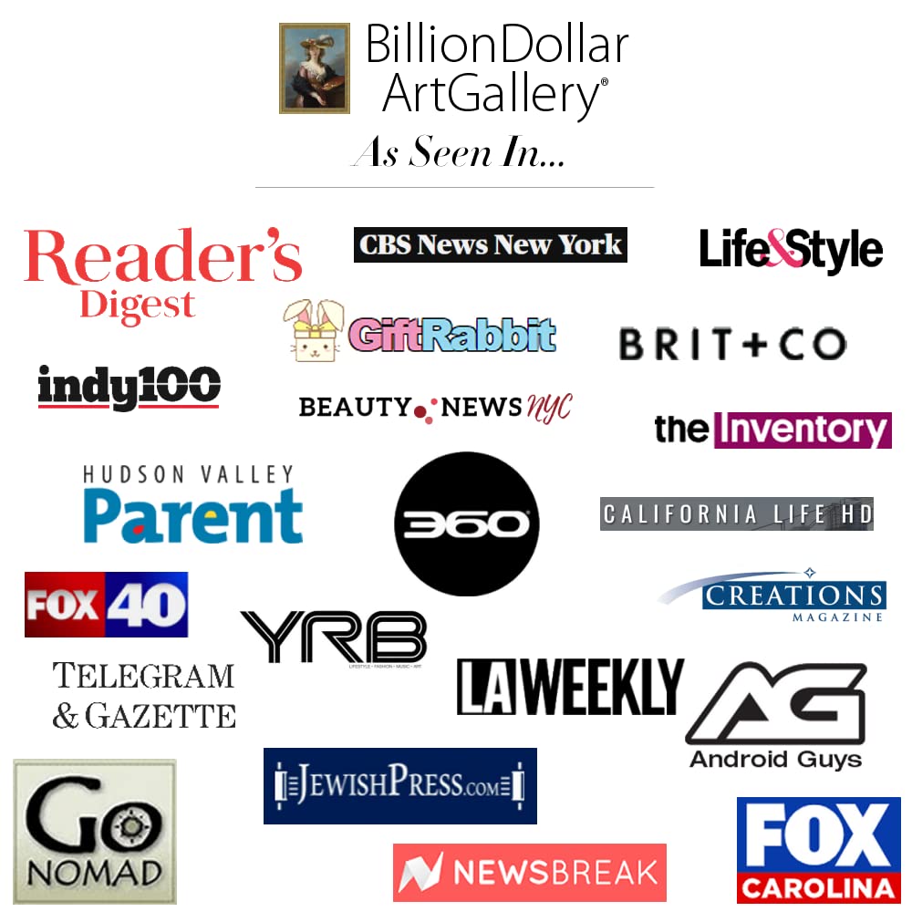 BillionDollarArtGallery?Transform Your TV Into Wall Art  Display 500 of The World's Most Iconic Paintings  Art TV  Unique Gift  Home D?or  Living Room Decor  Wall Art