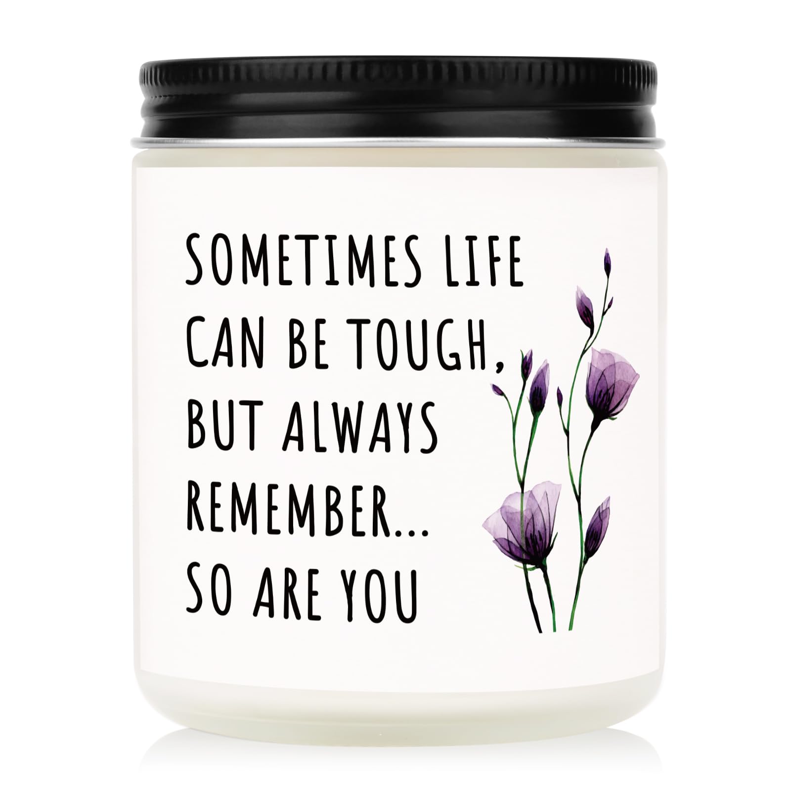 Shqiueos Get Well Gifts for Women, Inspirational Candle 7 Oz, Cancer Care Gifts for Women, Sympathy Gifts, Cheer up, Comfort, Su