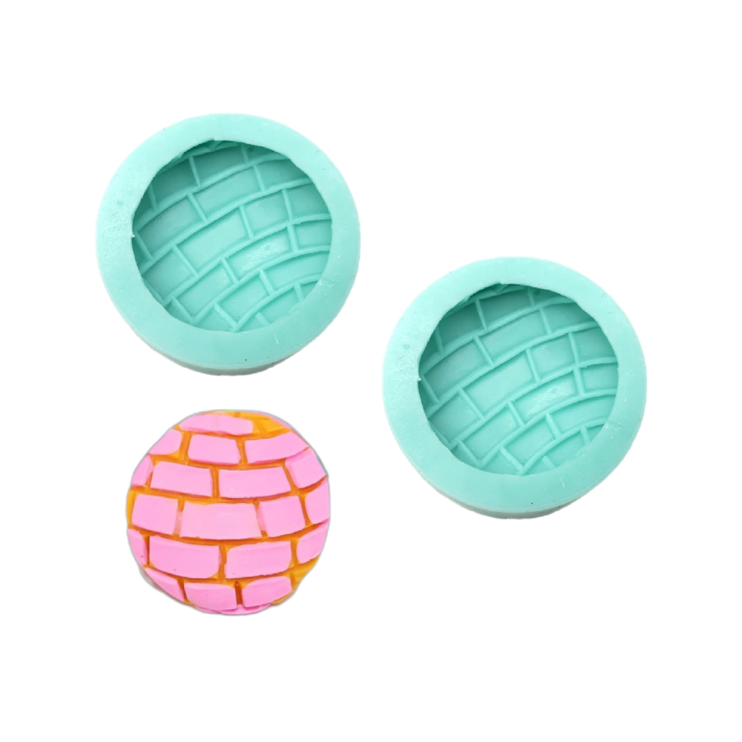 Natucraft Mexican Bread Silicone Mold, Concha Silicone Mold (Set of 2)