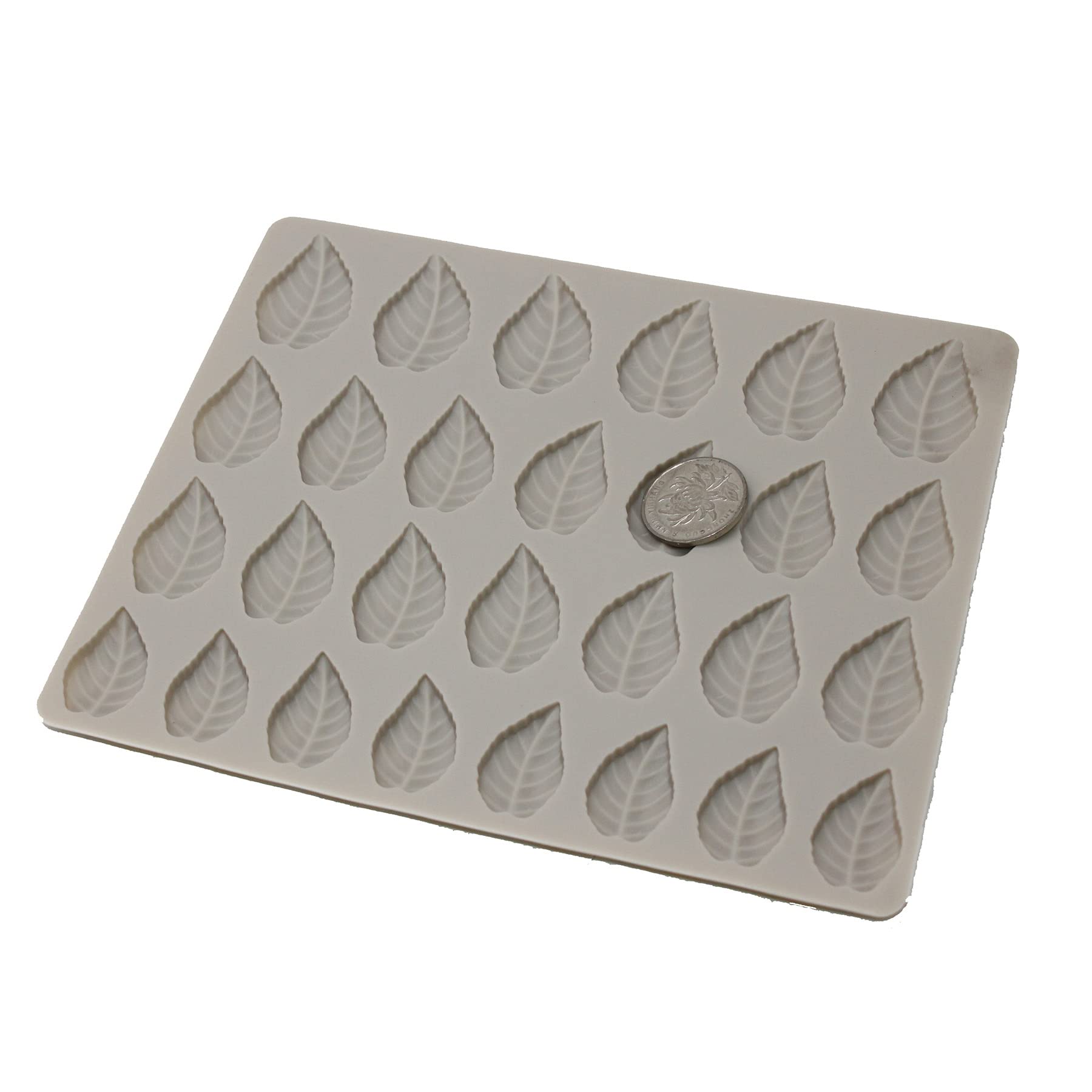 X-Haibei Small Fall Leaf Chocolate Candy Jello Silicone Mold Soap Cake Decoration Making